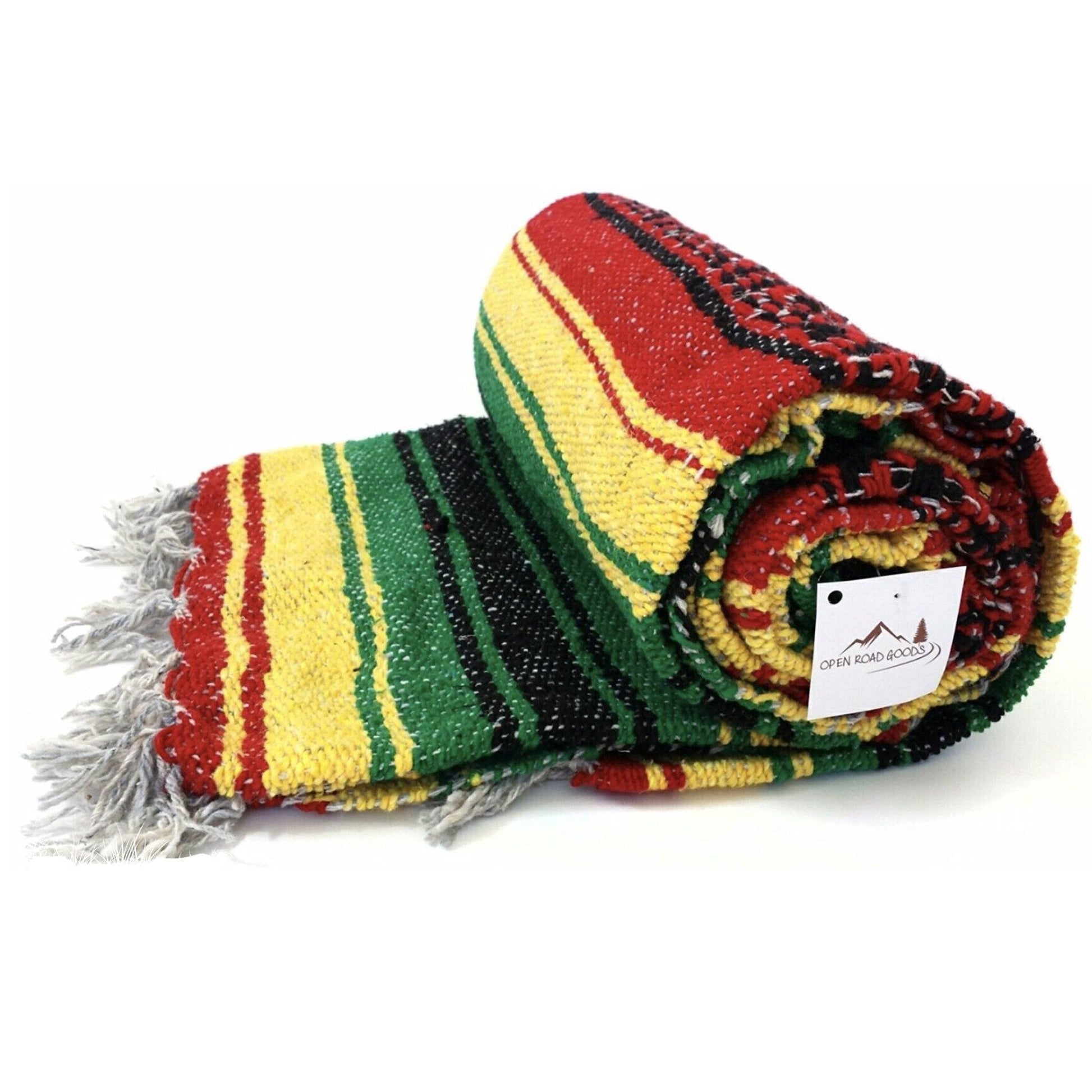 Rasta Mexican Falsa Yoga Blanket - Concordia Style Boutique