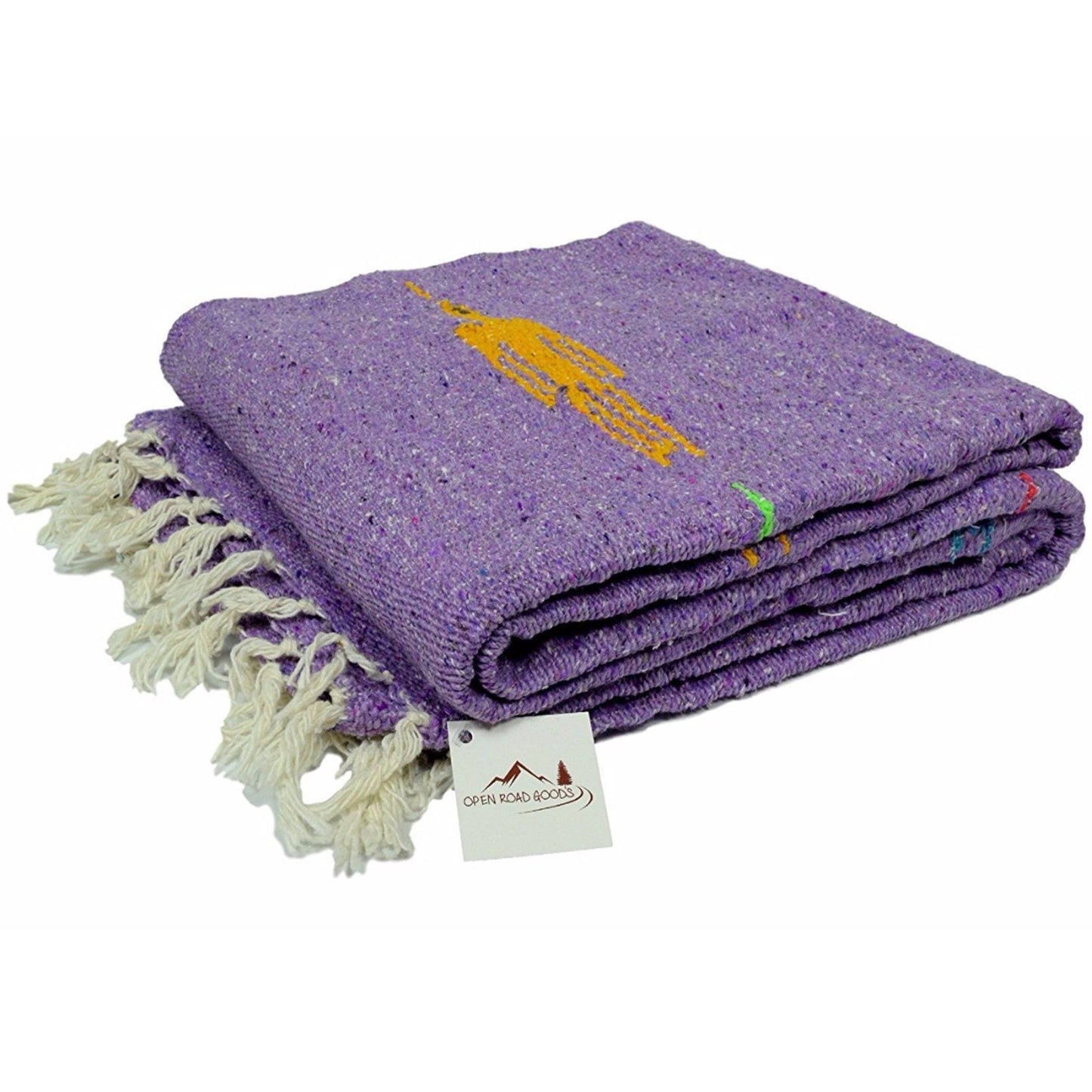 Violet Thunderbird Baja Yoga Blanket - Concordia Style Boutique