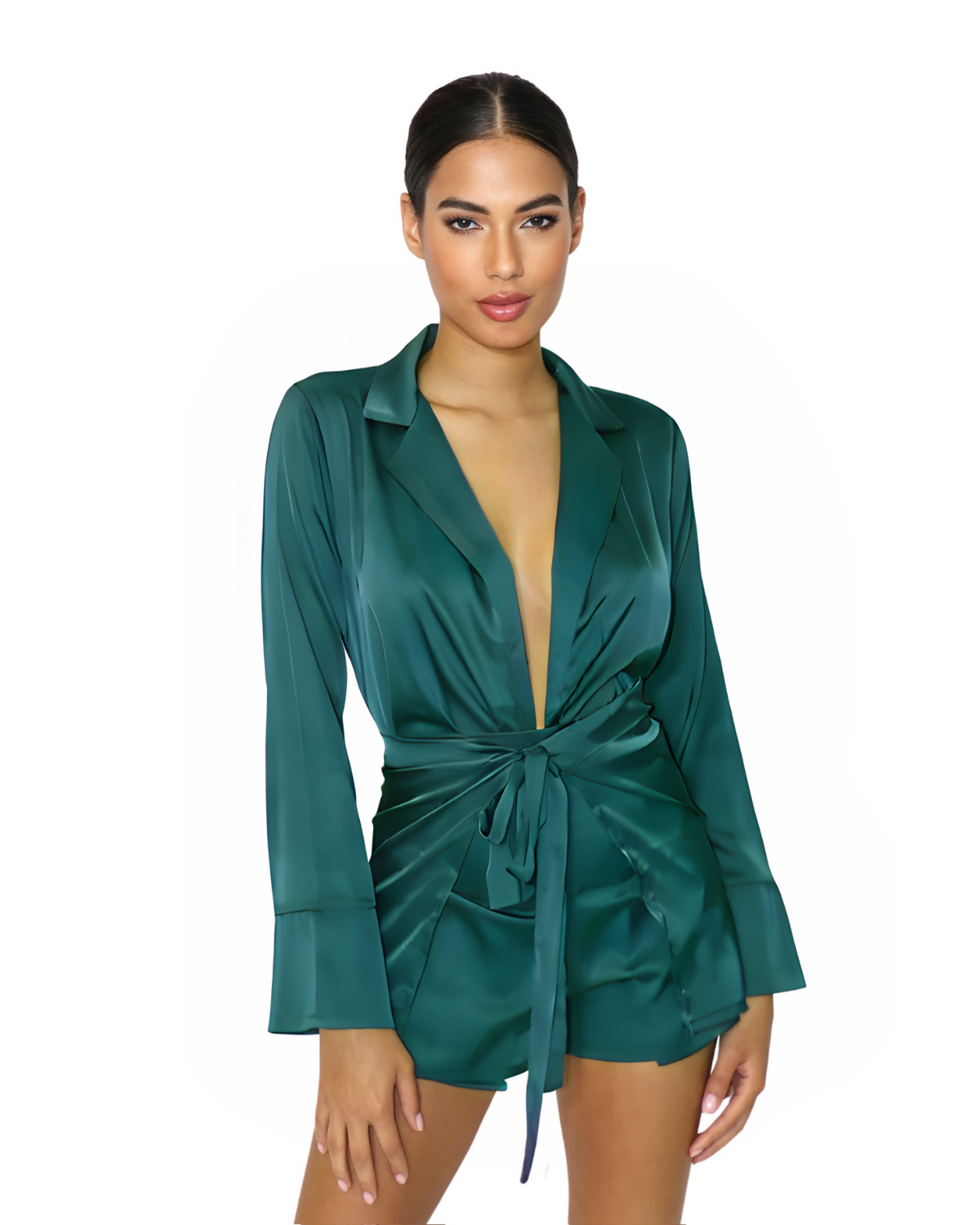 Blazer Top - Satin - Concordia Style Boutique