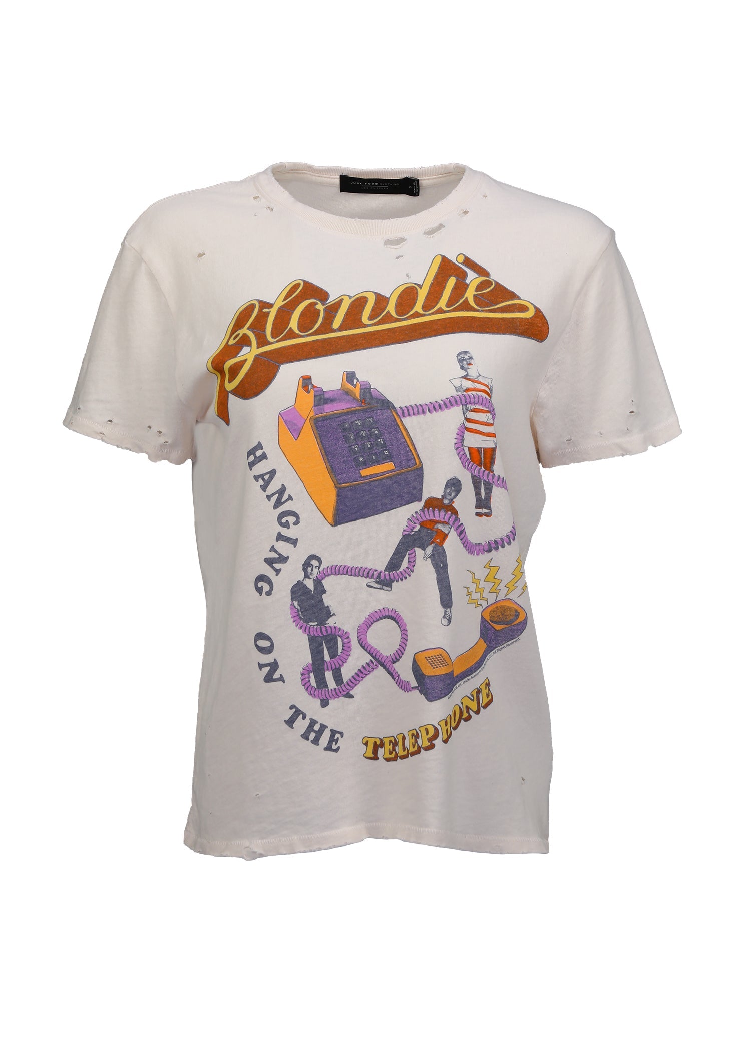 Hanging On The Telephone Blondie Band Shirt - Concordia Style Boutique
