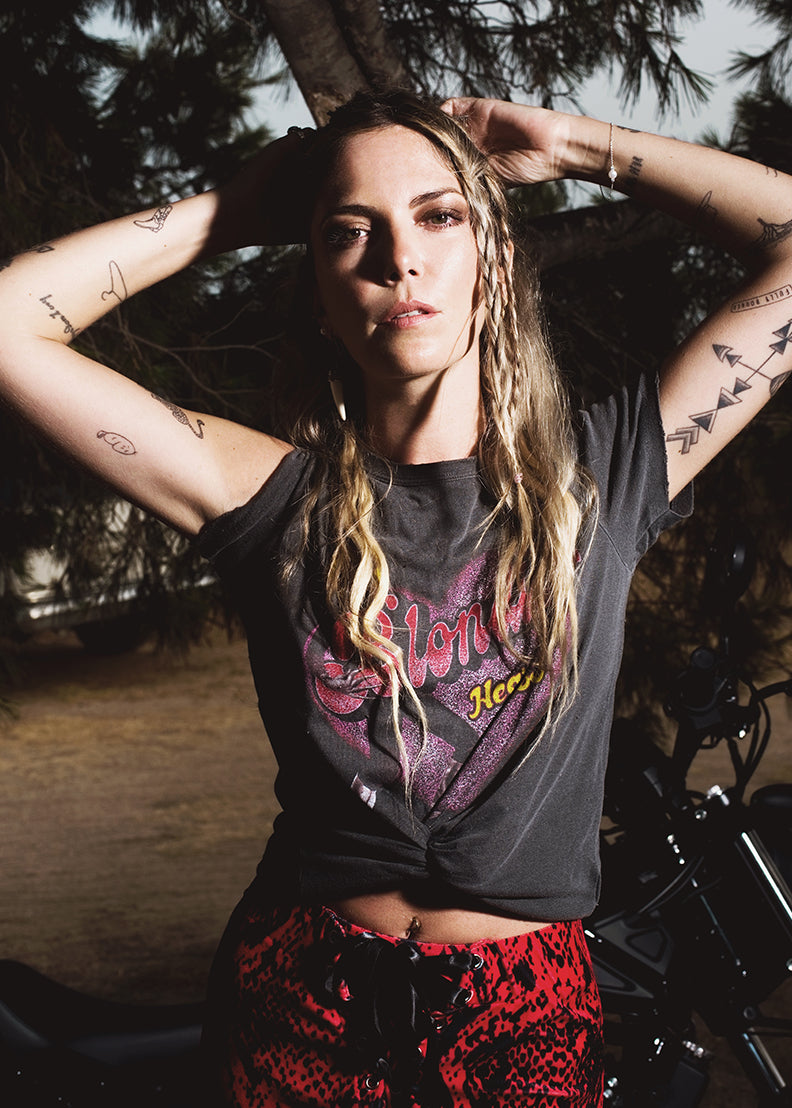 Blondie Heart of Glass Band Shirt by Junk Food - Concordia Style Boutique