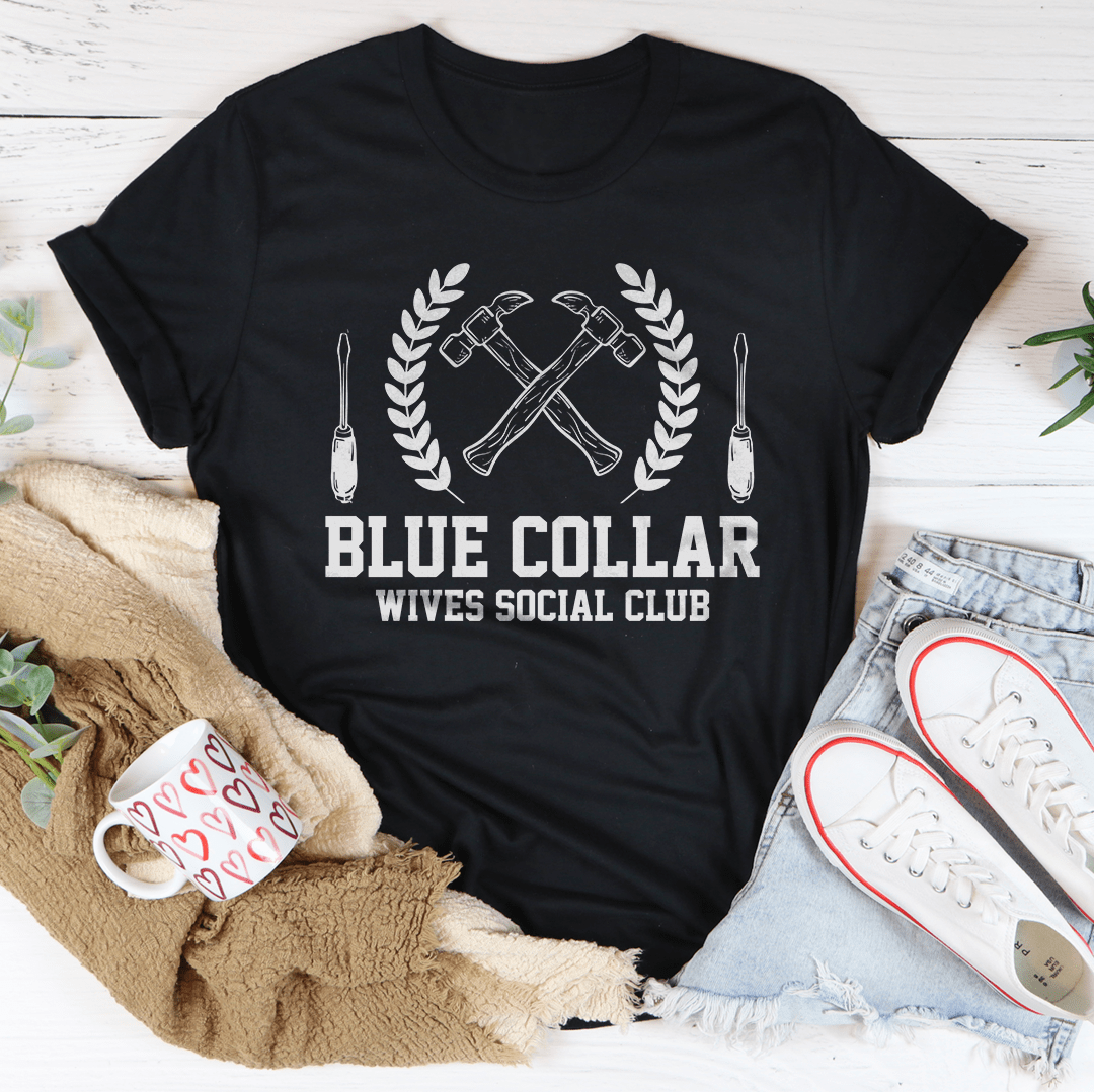 Blue Collar Wives Social Club Tee - Concordia Style Boutique