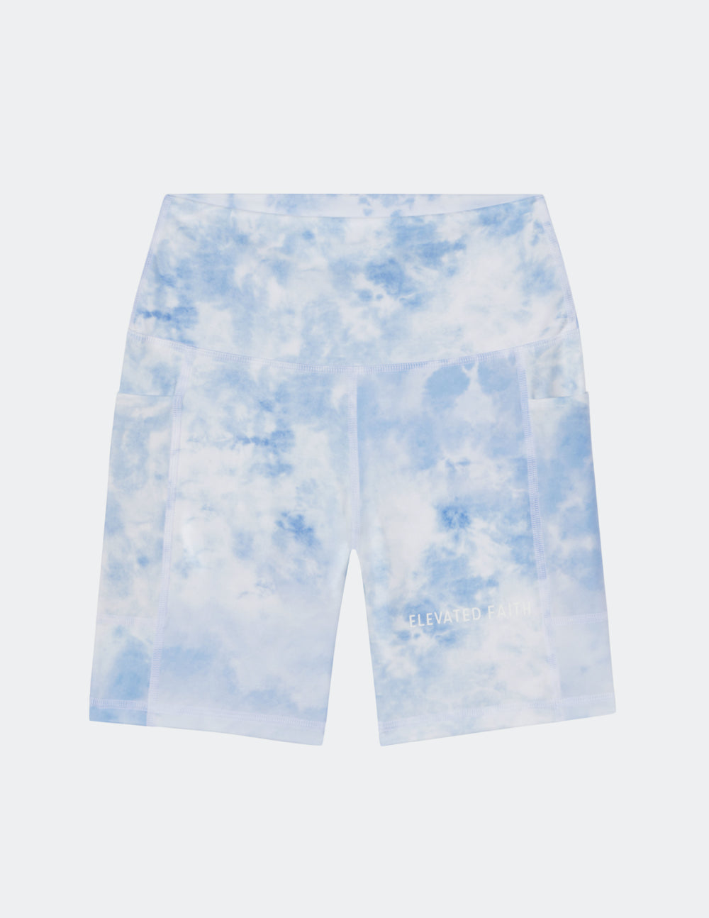 Blue Tie-Dye Biker Short - Concordia Style Boutique