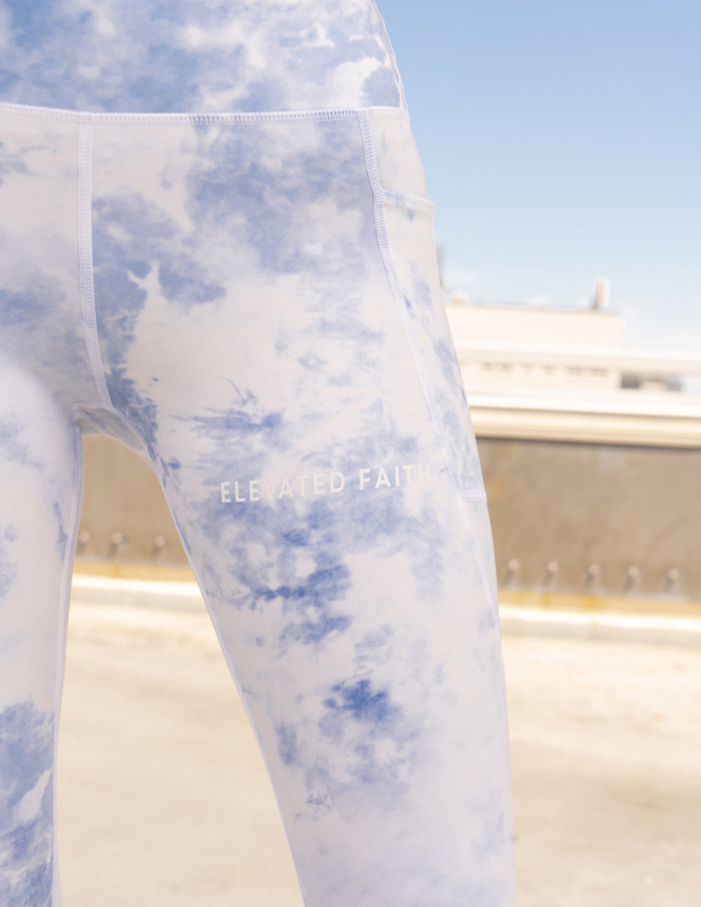 Blue Tie-Dye Legging - Concordia Style Boutique