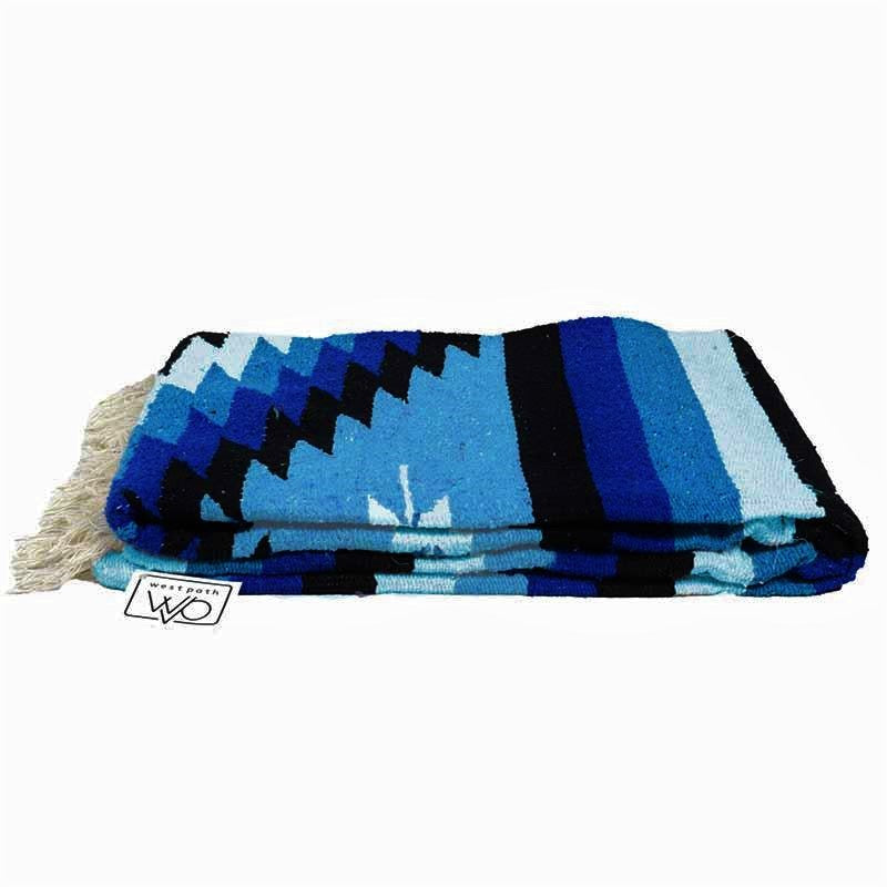 Blue Shades Diamond Blanket - Concordia Style Boutique