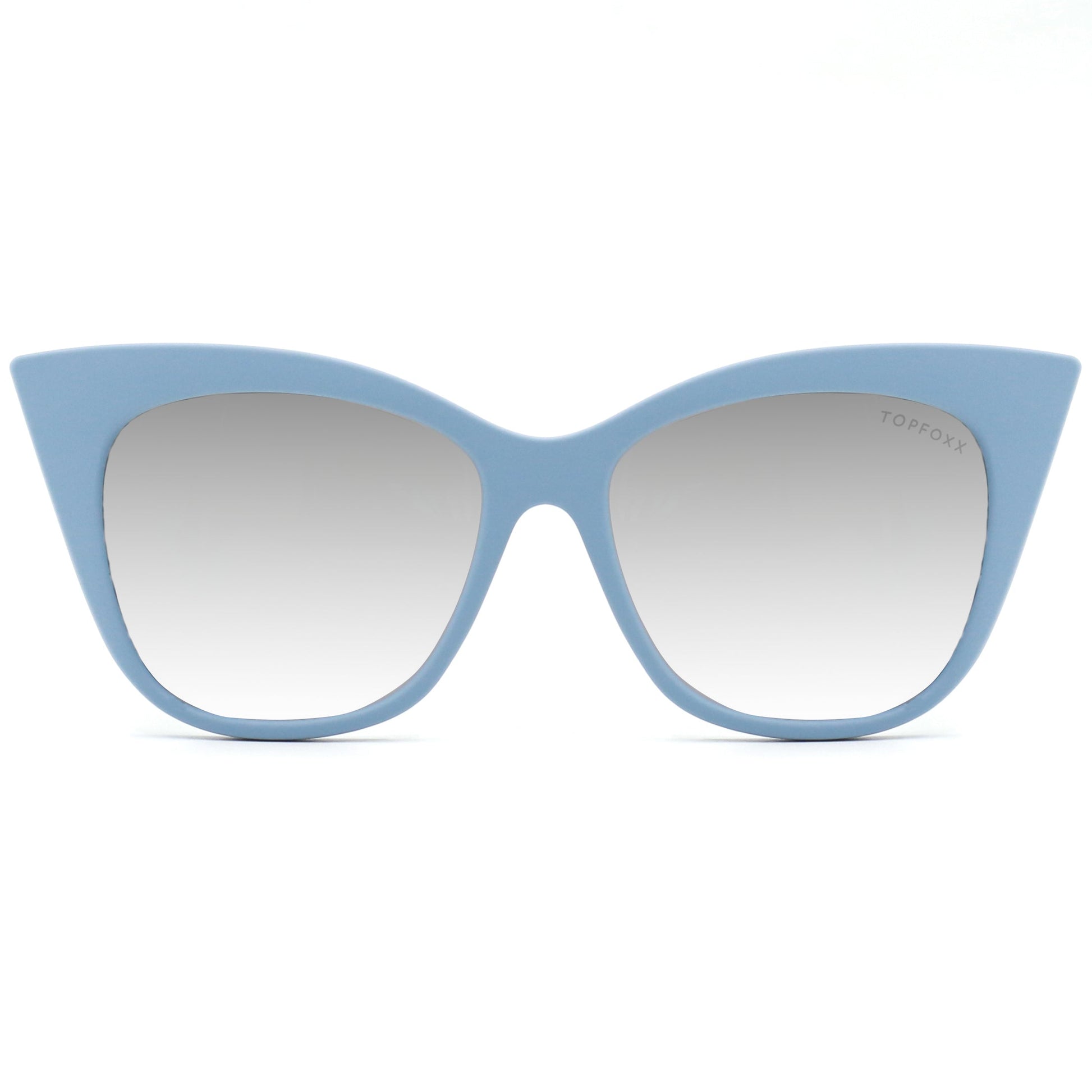 Venice Cateye - Blue - Silver - Concordia Style Boutique
