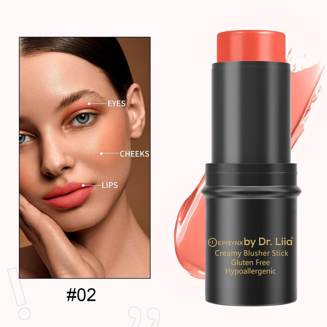 Compact Blush Stain Stick for Cheeks, Lips, Eyes - Concordia Style Boutique