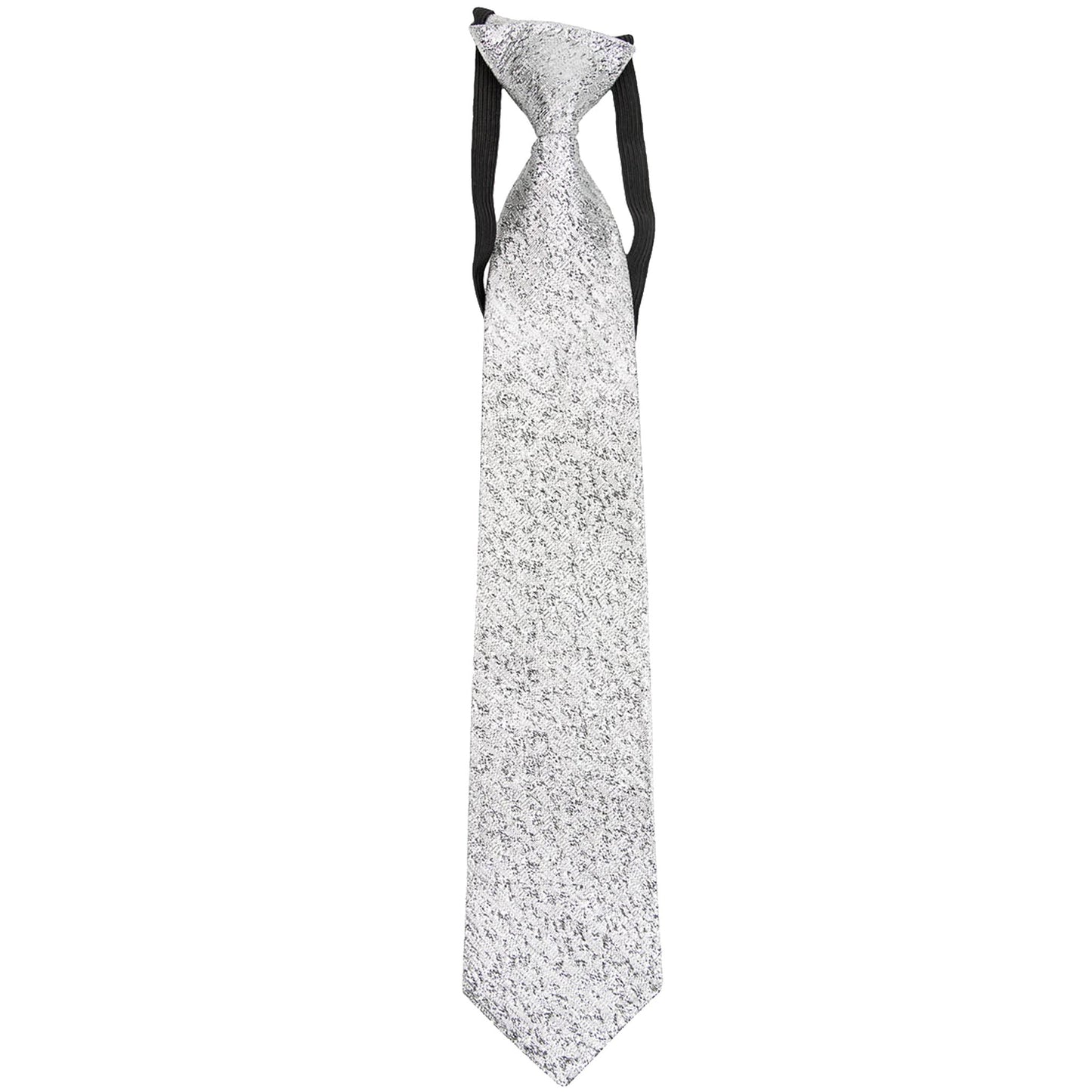 Vittorio Farina Boy's Metallic Elastic Necktie