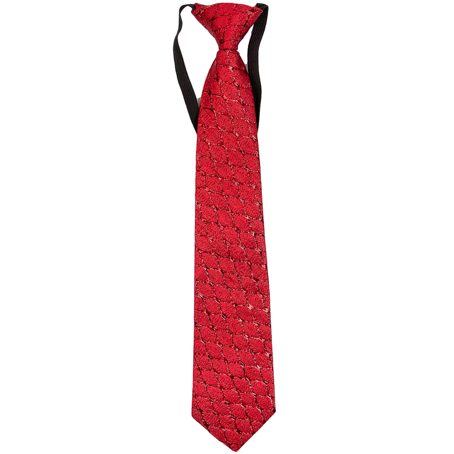 Vittorio Farina Boy's Metallic Elastic Necktie