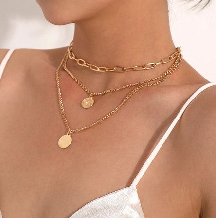 VINTAGE BOHEMIAN LAYERED NECKLACE - Concordia Style Boutique