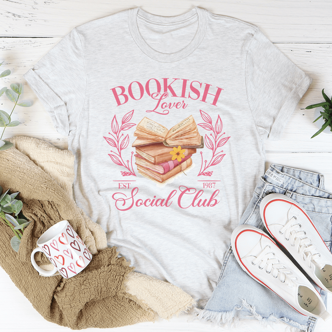 Bookish Lover Social Club Tee - Concordia Style Boutique
