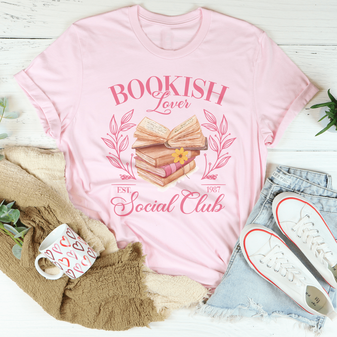 Bookish Lover Social Club Tee - Concordia Style Boutique