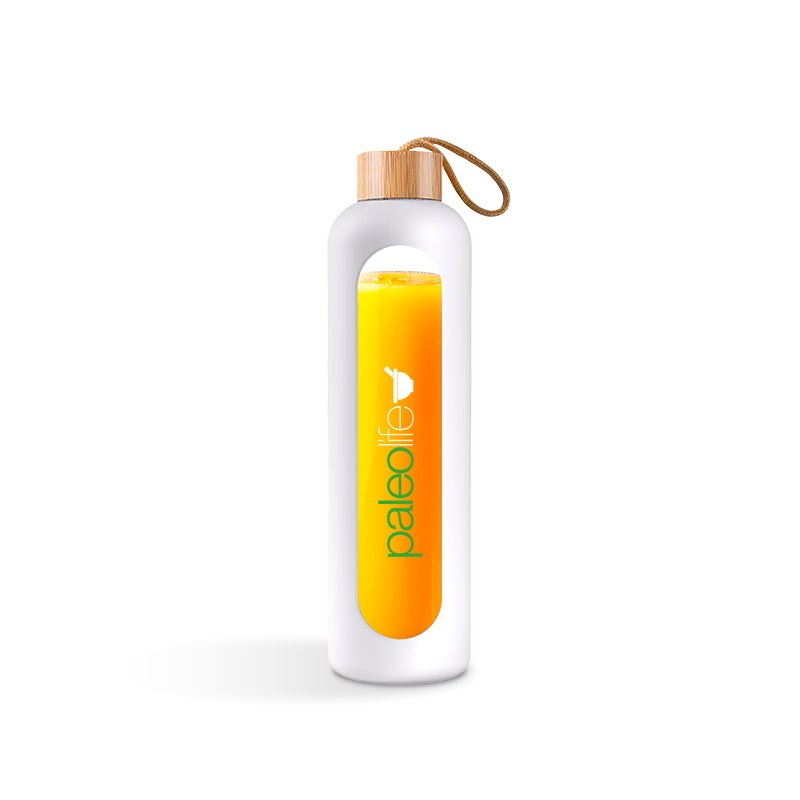 Glass bottle and silicone sleeve - Premium Supplements from Paleolf.us - Just $24! Shop now at Concordia Style Boutique