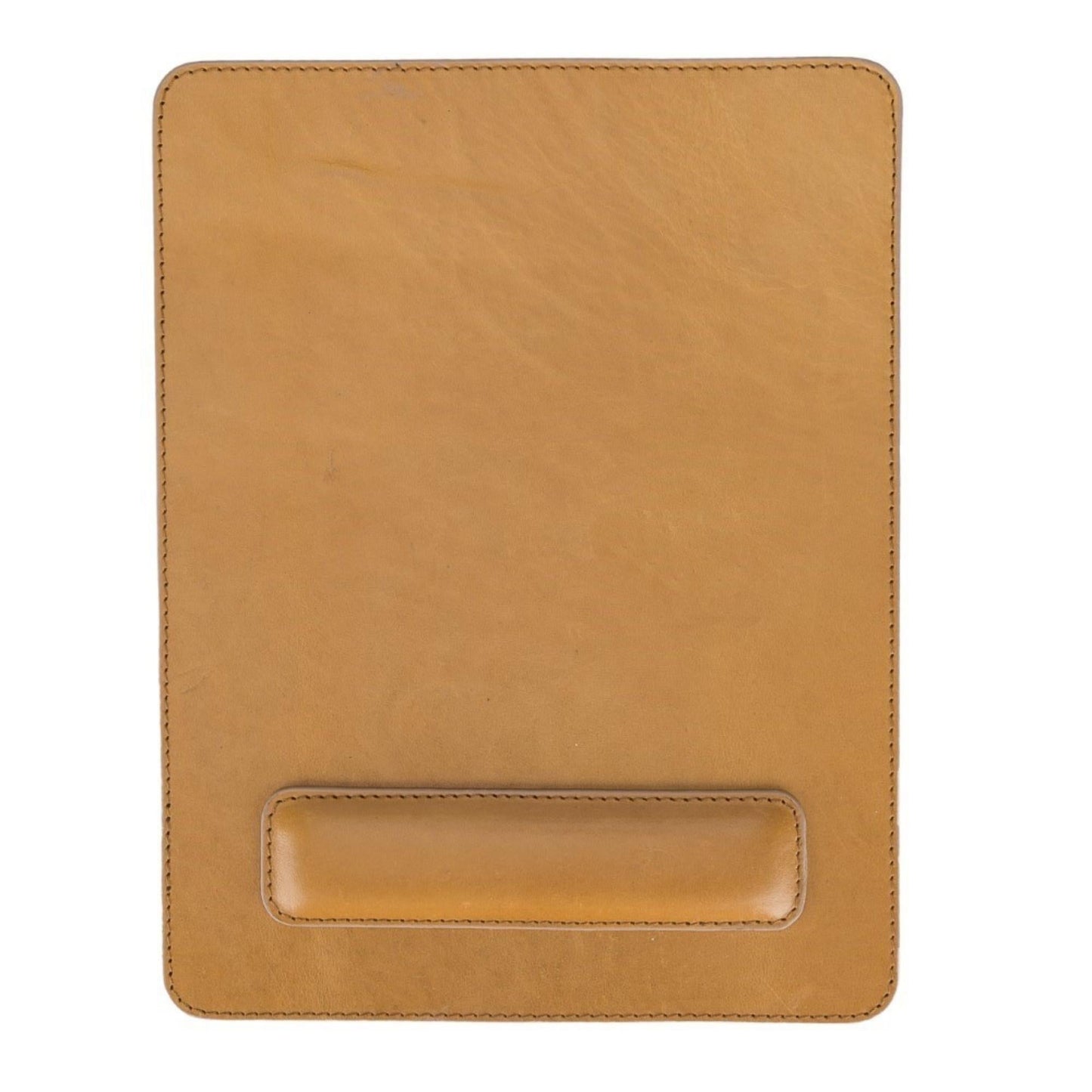 Boulder Full-Grain Leather Mouse Pad with Hand Support - Concordia Style Boutique