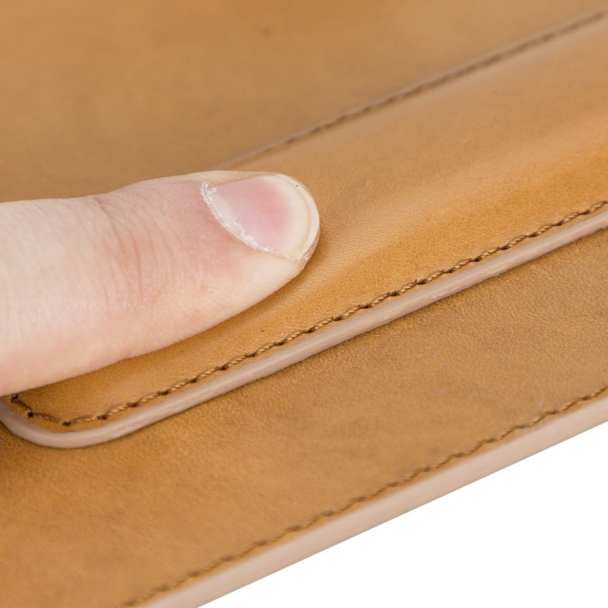 Boulder Full-Grain Leather Mouse Pad with Hand Support - Concordia Style Boutique