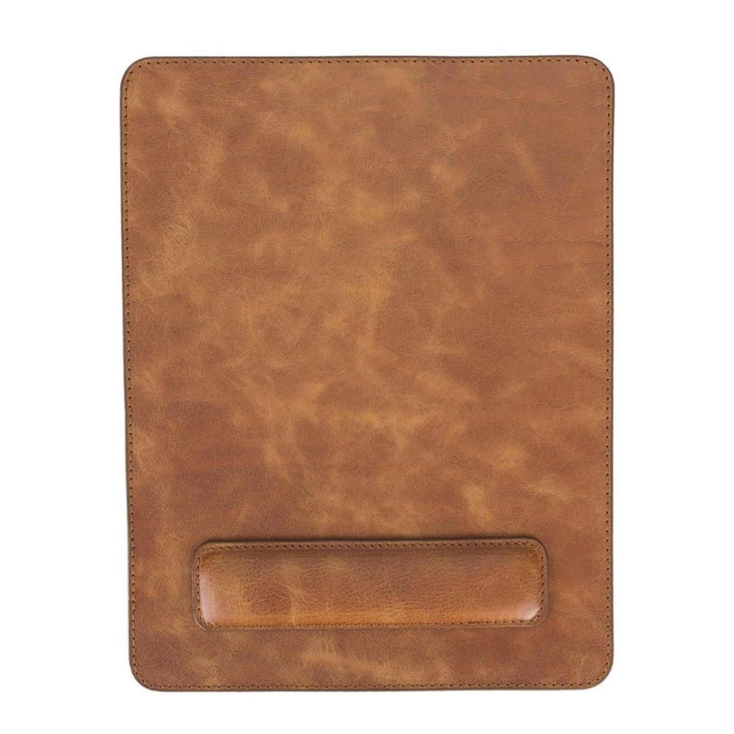 Boulder Full-Grain Leather Mouse Pad with Hand Support - Concordia Style Boutique