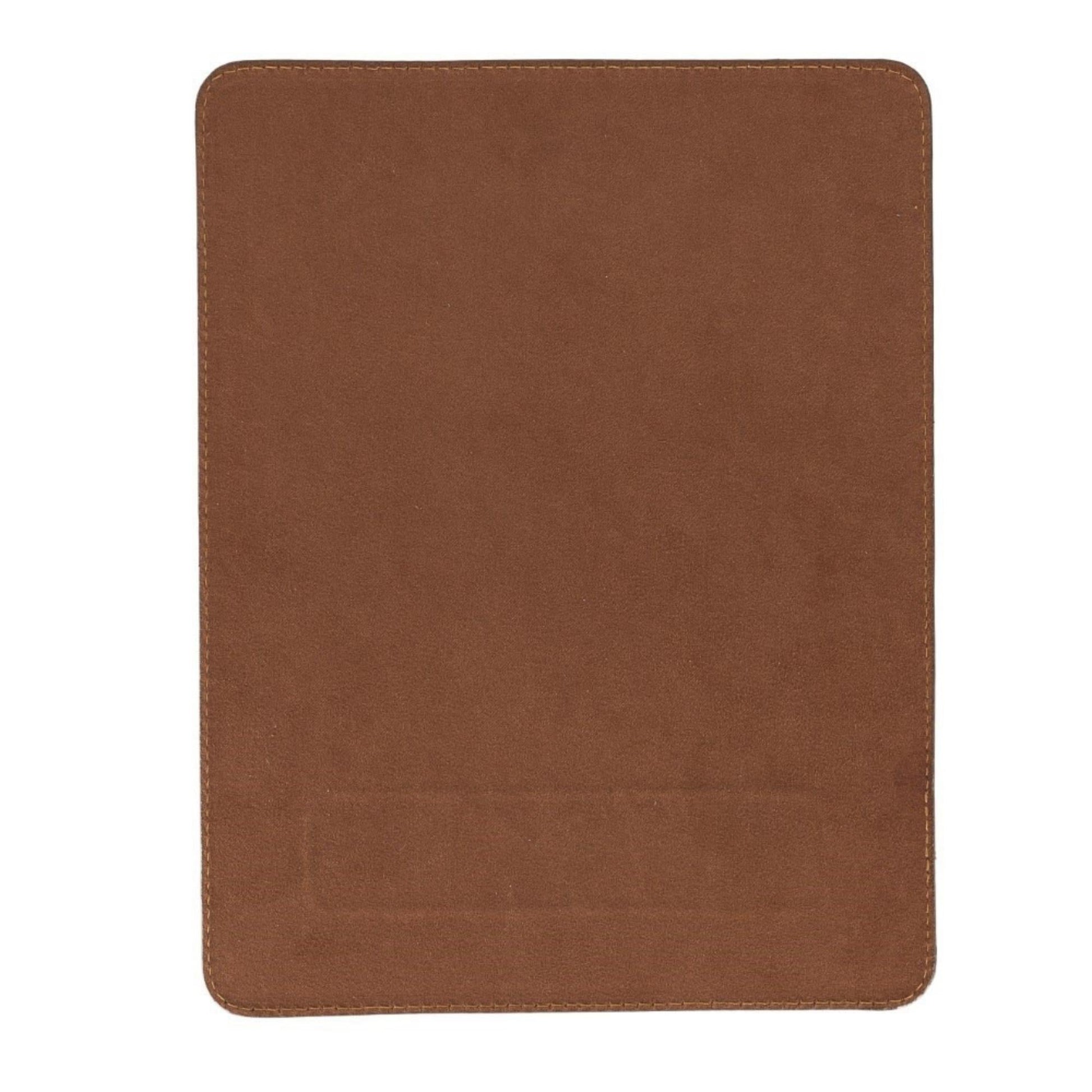 Boulder Full-Grain Leather Mouse Pad with Hand Support - Concordia Style Boutique