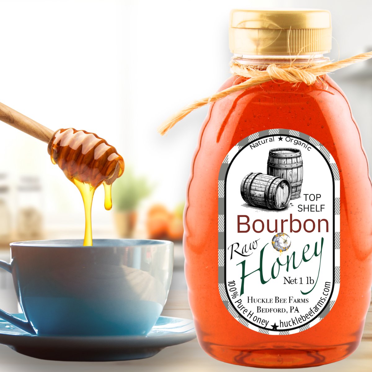 Bourbon Infused Honey - Concordia Style Boutique