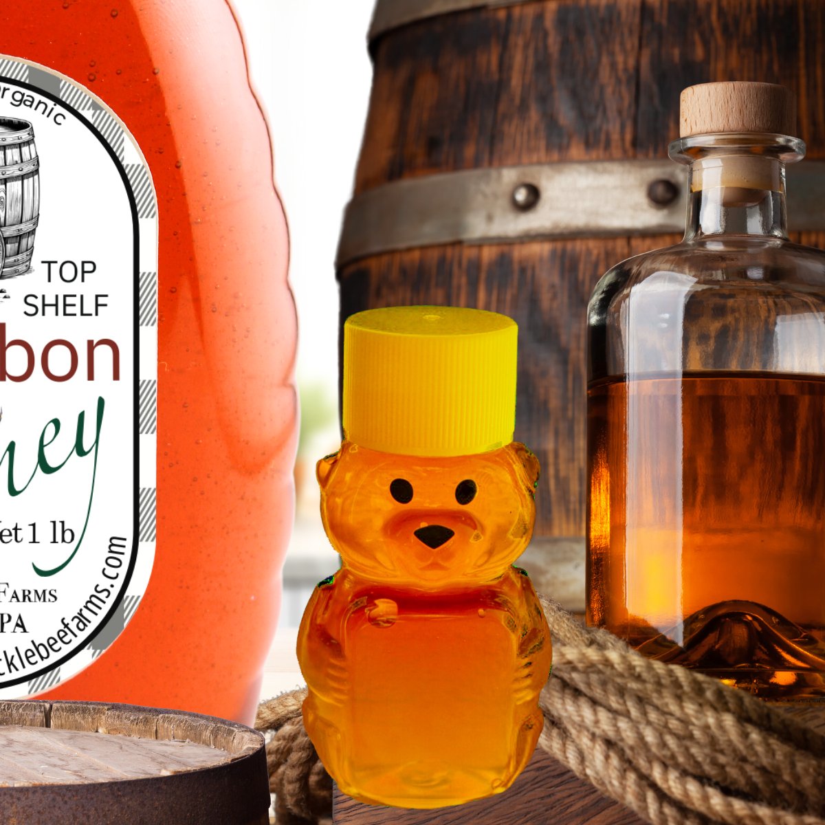 Bourbon Infused Honey - Concordia Style Boutique