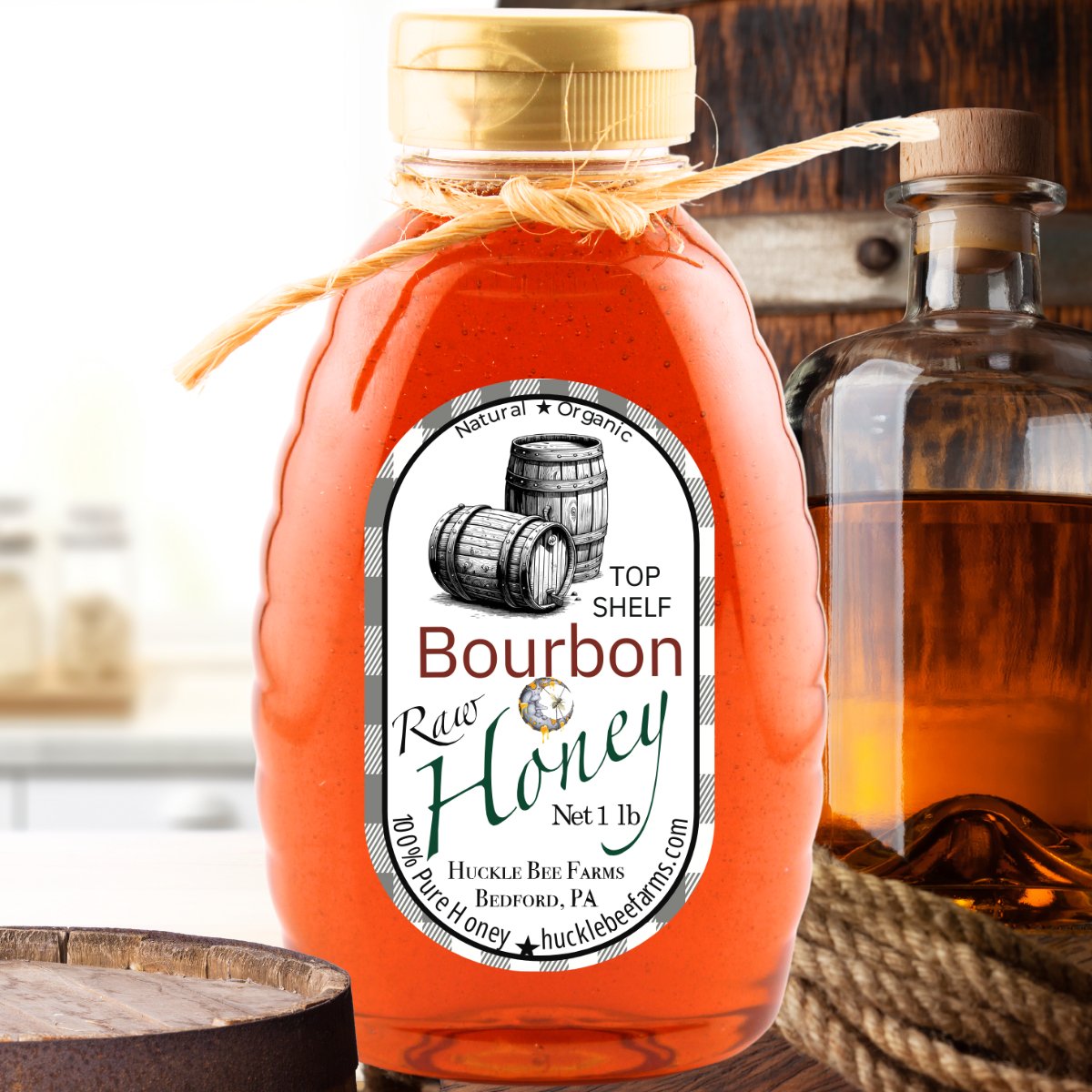 Bourbon Infused Honey - Concordia Style Boutique