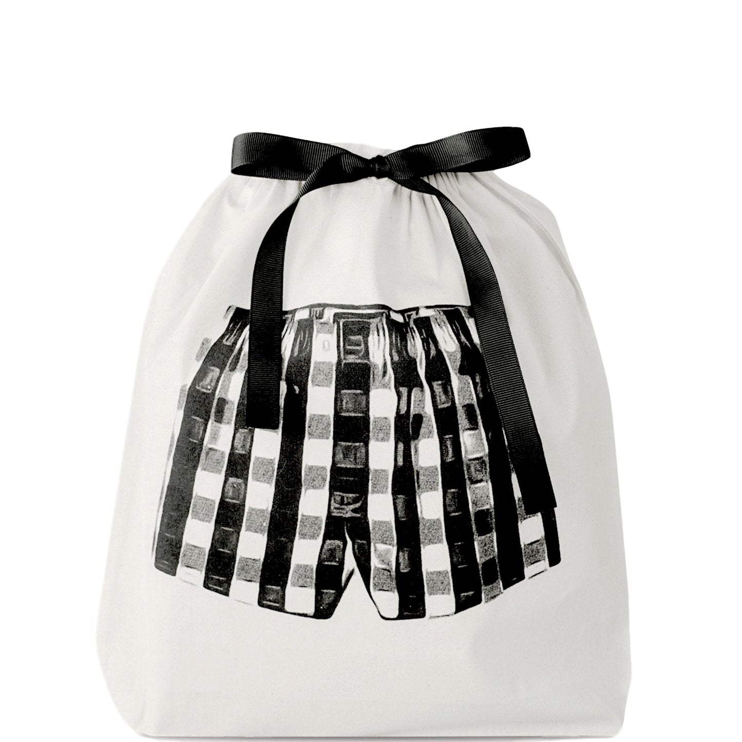 Boxer Shorts Bag, Cream - Concordia Style Boutique
