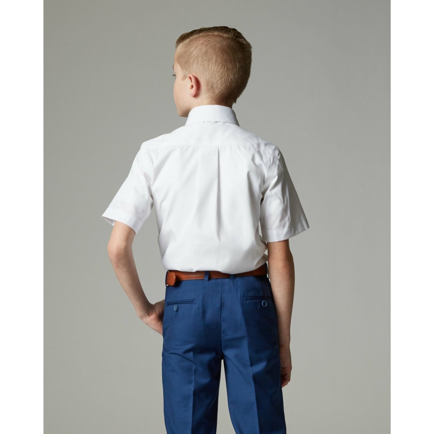 Boy's Athletic Fit Dress Shirt - Concordia Style Boutique