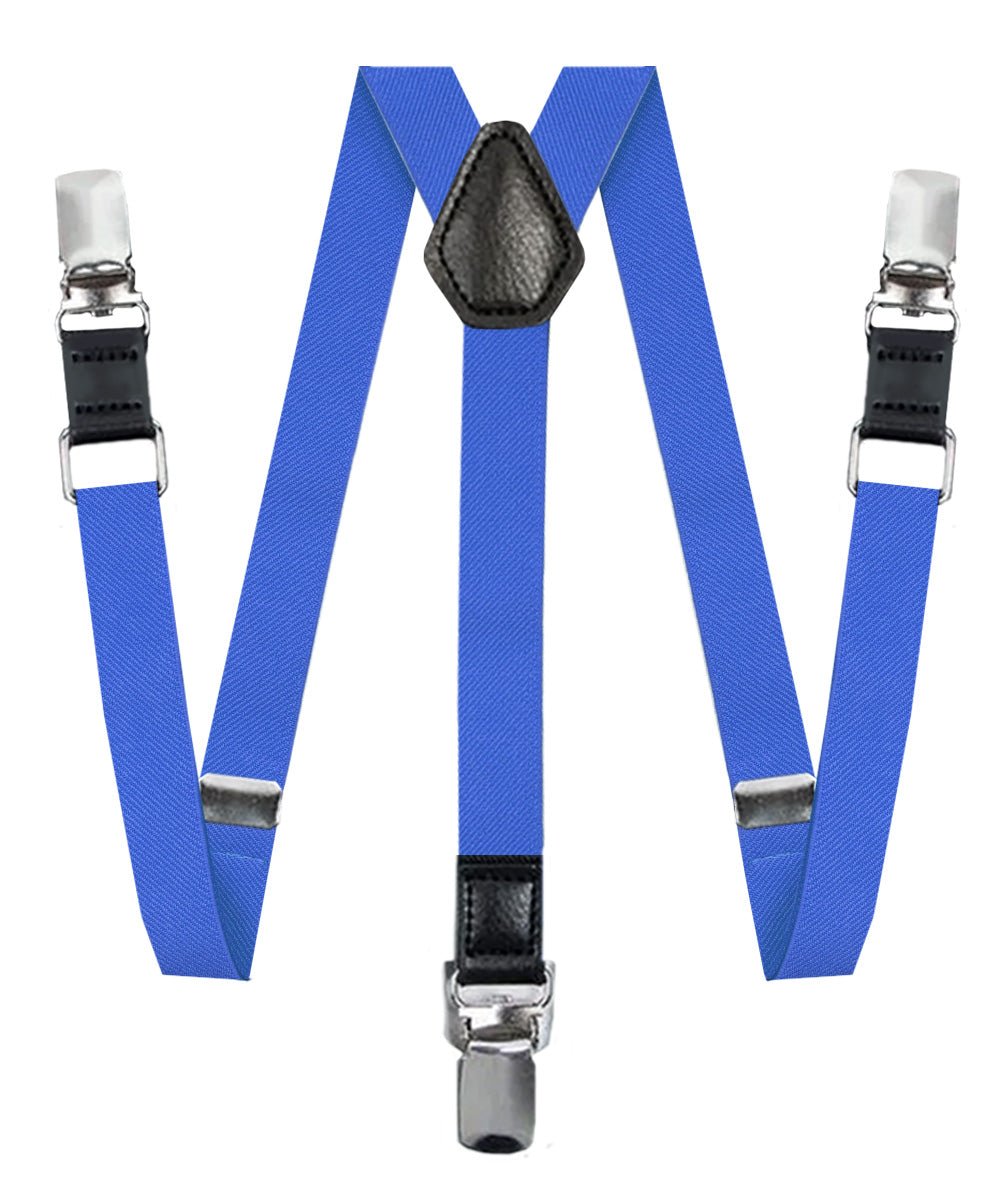 Vittorio Farina Boy's Clip End Suspender with Silver Hardware in Gift Box: 70% Polyester & 30% - Concordia Style Boutique