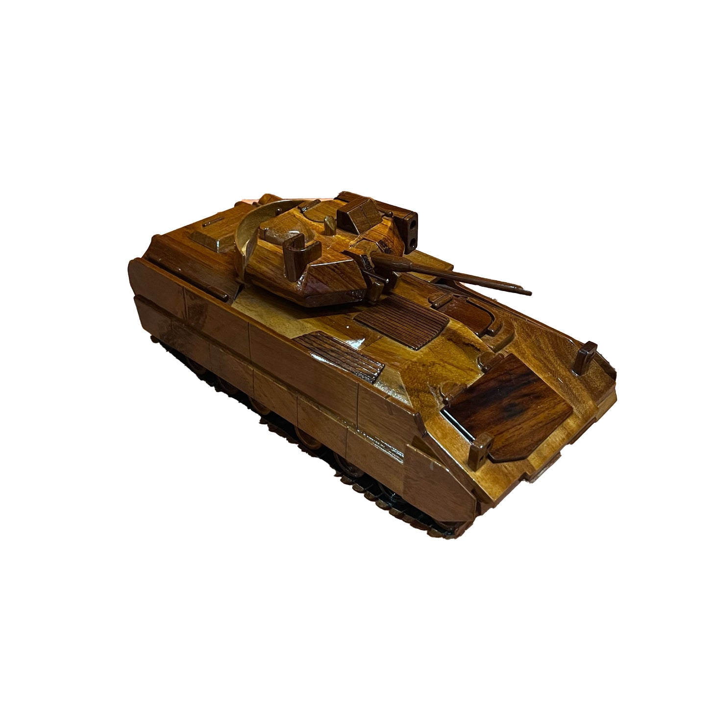 Bradley Fighting Vehicle Mahogany Wood desktop model
