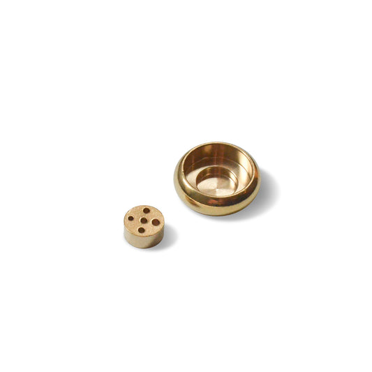 Bowl-shaped Brass Incense Holder - Concordia Style Boutique