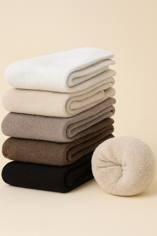 5 Pairs Women’s Merino Wool Crew Socks