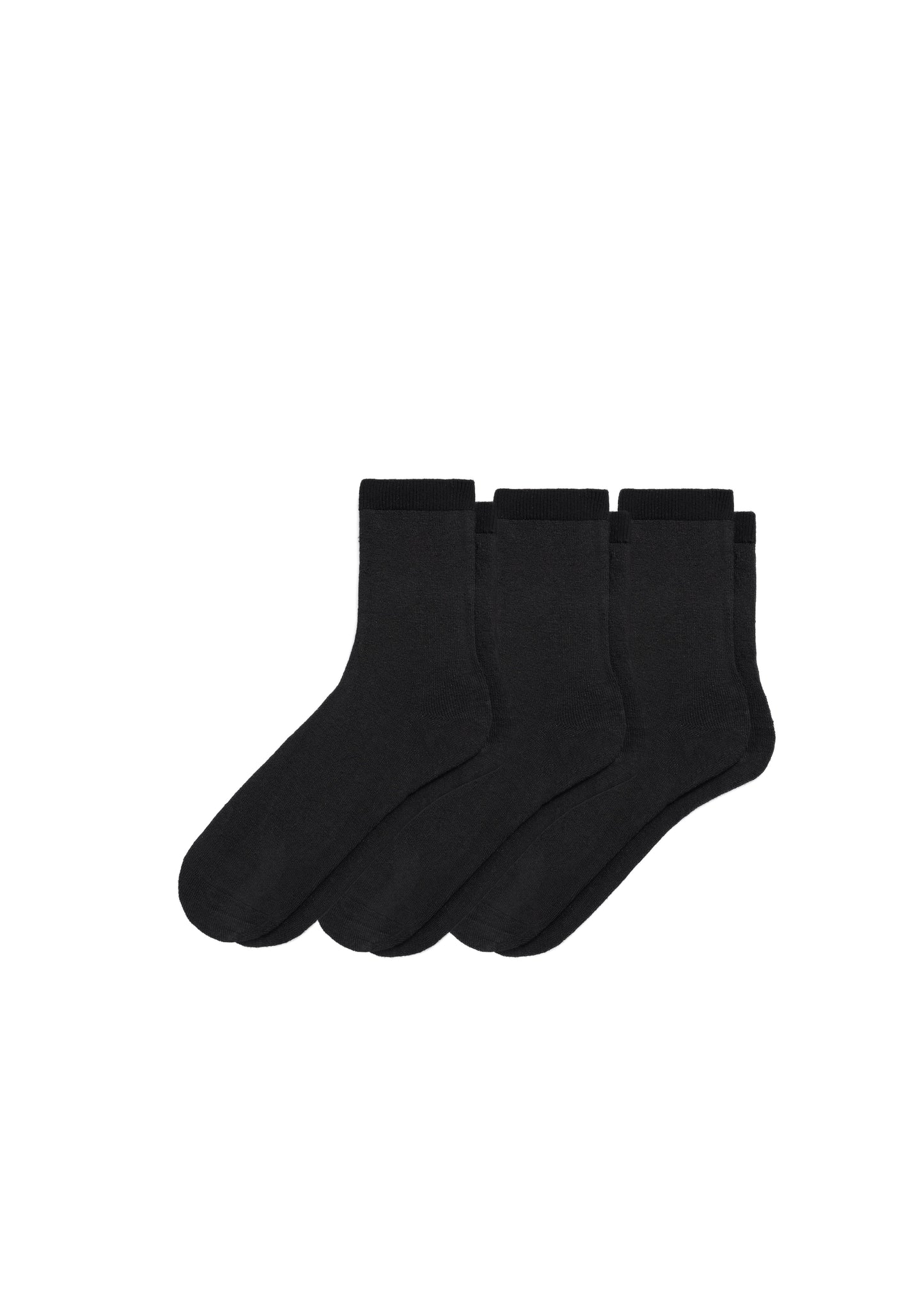 3-Pack Women's Hemp Crew Socks