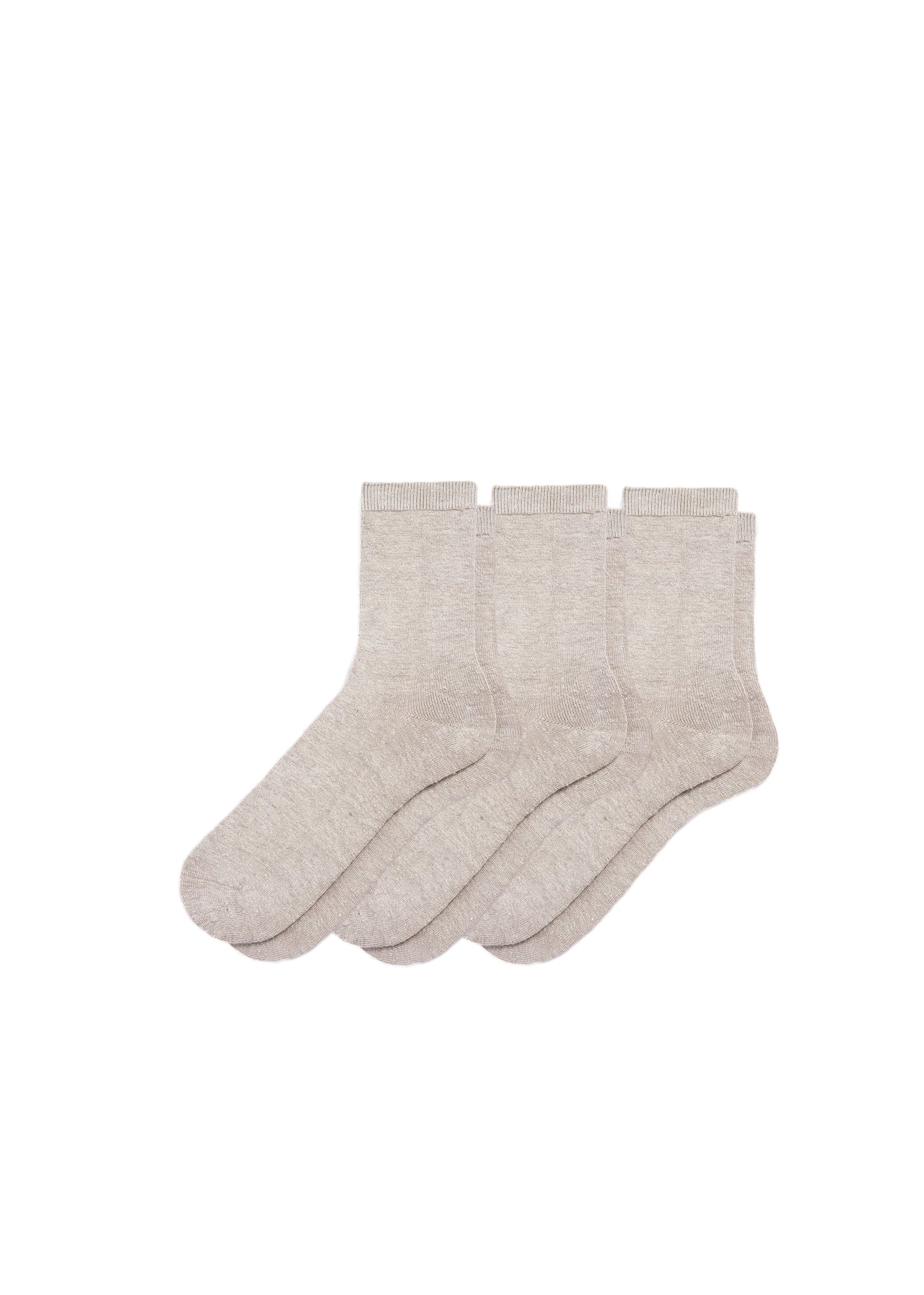 3-Pack Men's Hemp Crew Socks