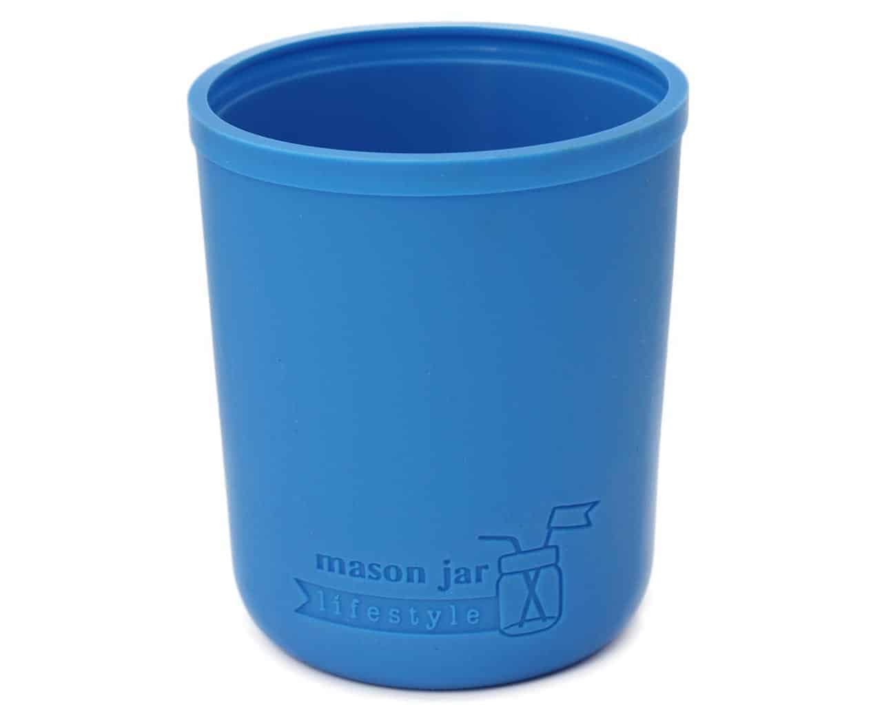 Silicone Sleeve for Regular Mouth Half Pint 8oz Mason Jars - Concordia Style Boutique