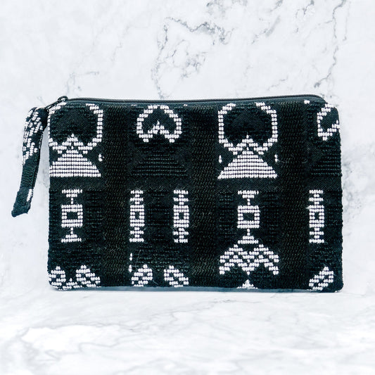 Dacey Brocade Cosmetic Bag - Premium Accessories from Upavim Crafts - Just $14.75! Shop now at Concordia Style Boutique
