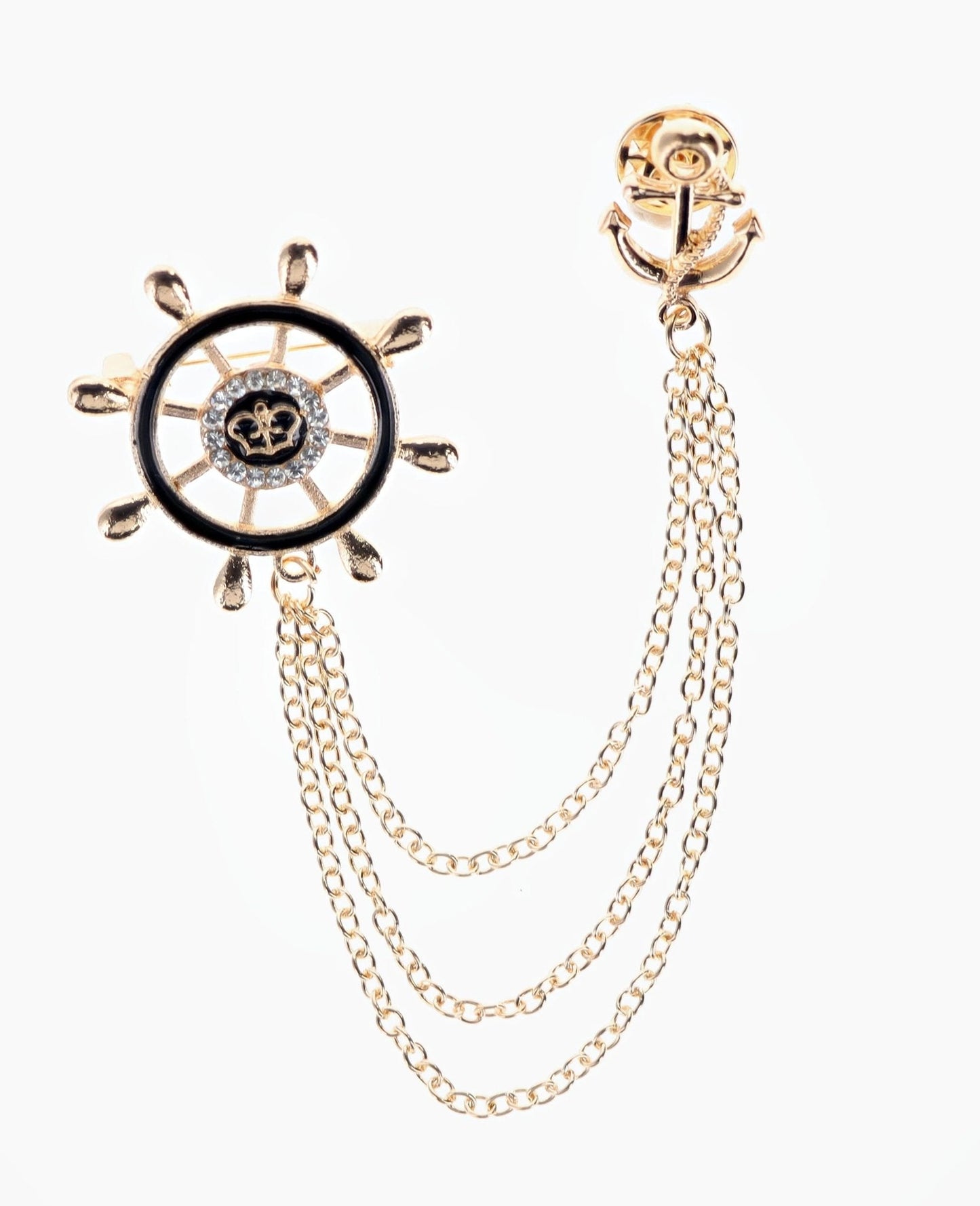 Vittorio Vico Men's Design Brooch in Gift Box