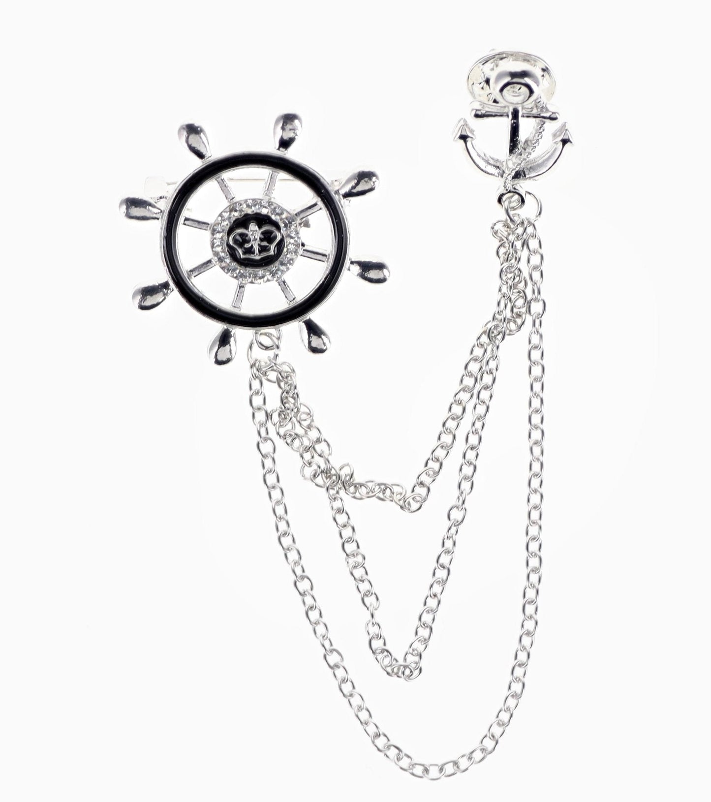 Vittorio Vico Men's Design Brooch in Gift Box