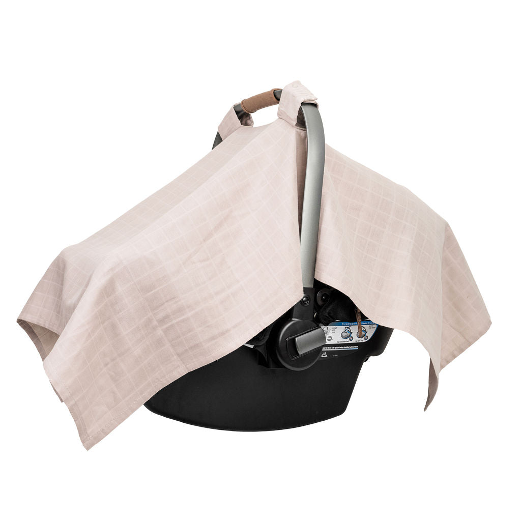 Muslin Car Seat Cover - Concordia Style Boutique
