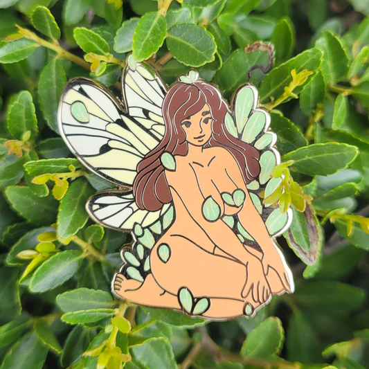 Brush Fairy - Hard Enamel Pin - Concordia Style Boutique