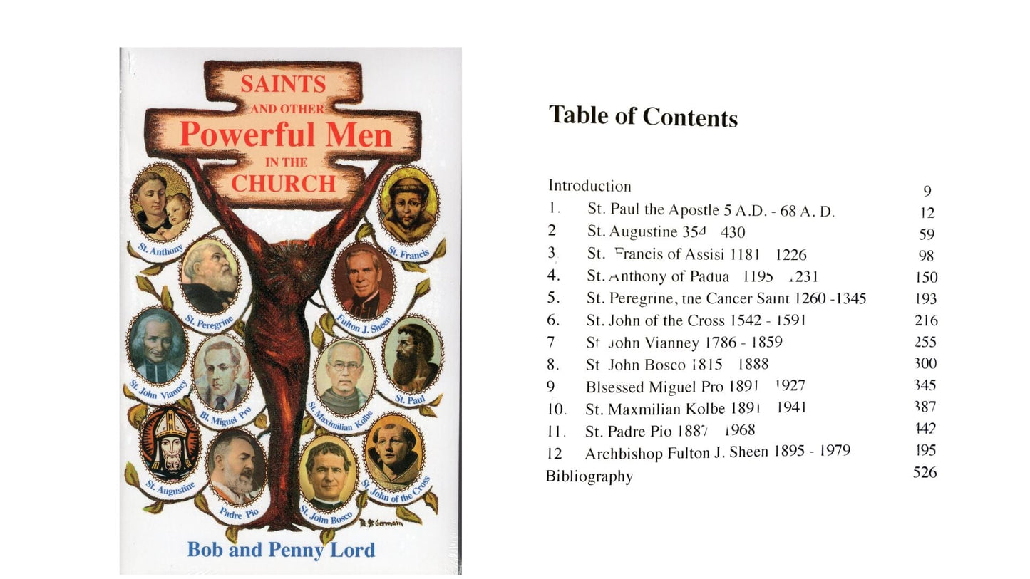 Saints and Other Powerful Men in the Church Book