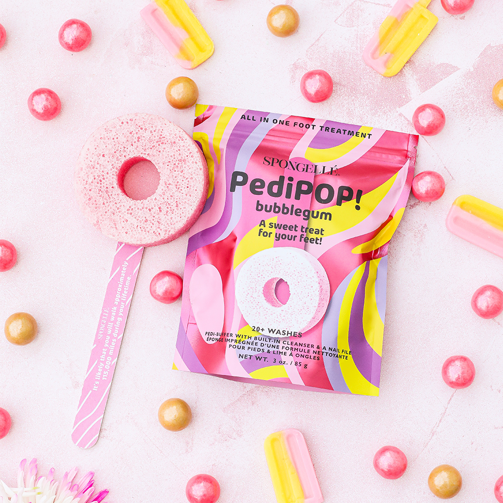 Bubblegum | PediPOP! Pedi Buffer & Nail File - Concordia Style Boutique