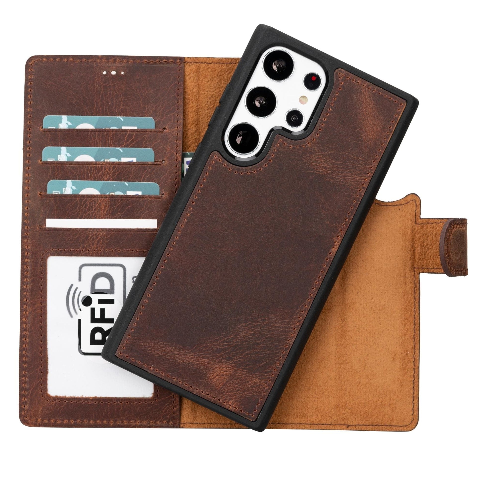 Buffalo Samsung Galaxy S20 Series Detachable Leather Wallet Case - Concordia Style Boutique