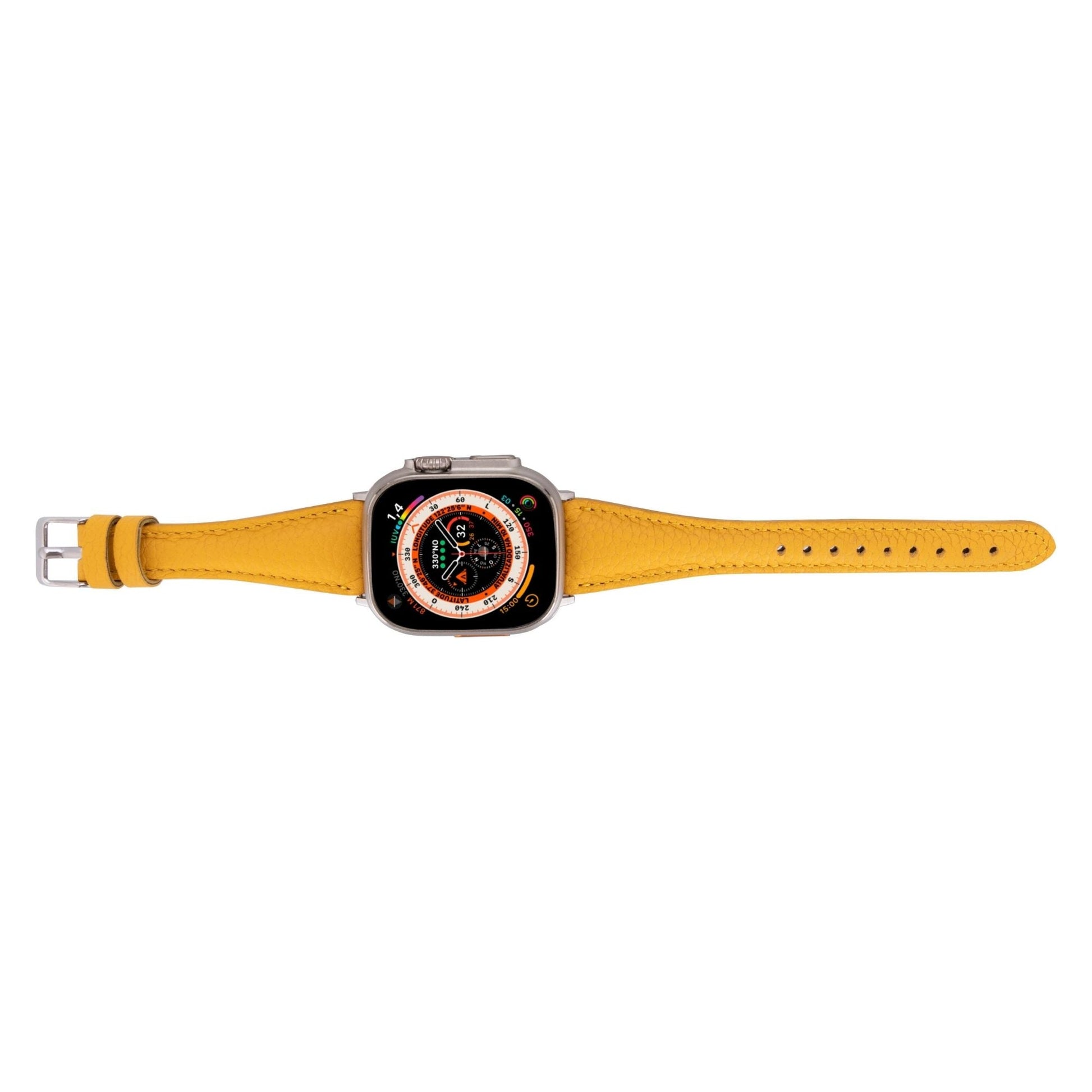 Buford Slim Leather Bands for Apple Watch 9, Ultra 2 & SE - Concordia Style Boutique