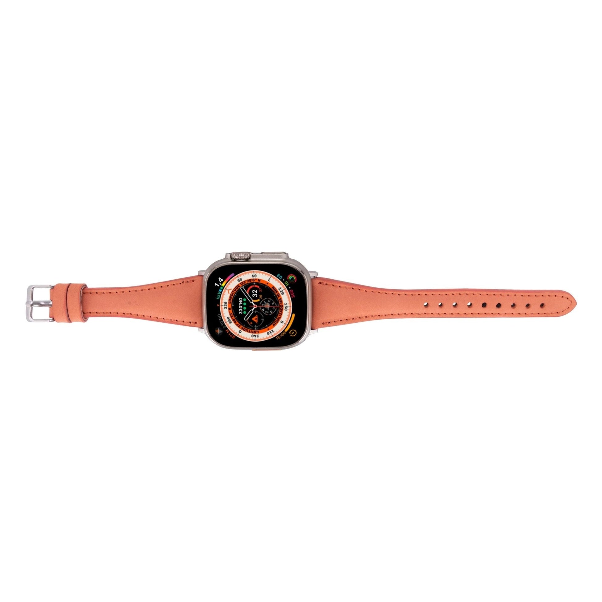 Buford Slim Leather Bands for Apple Watch 9, Ultra 2 & SE - Concordia Style Boutique