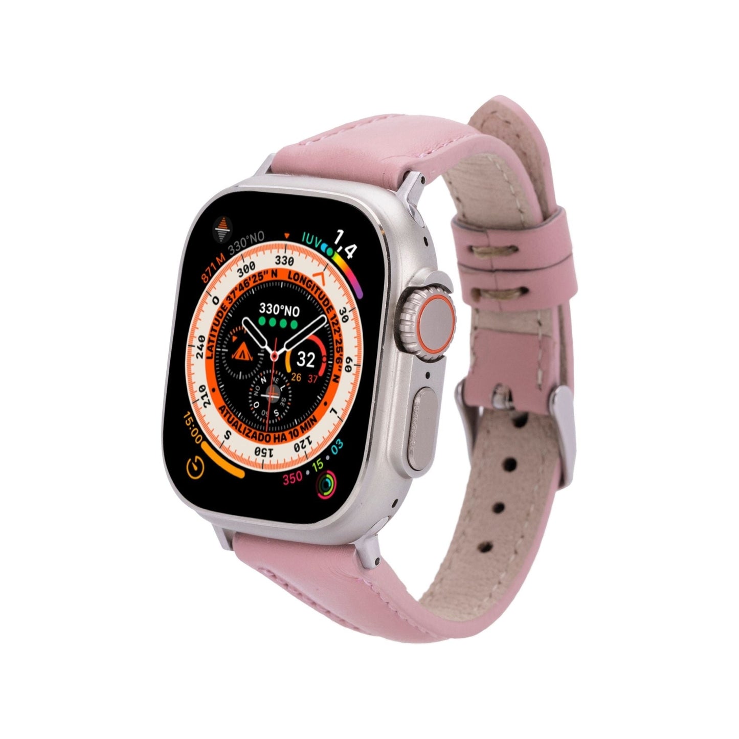 Buford Slim Leather Bands for Apple Watch 9, Ultra 2 & SE - Concordia Style Boutique