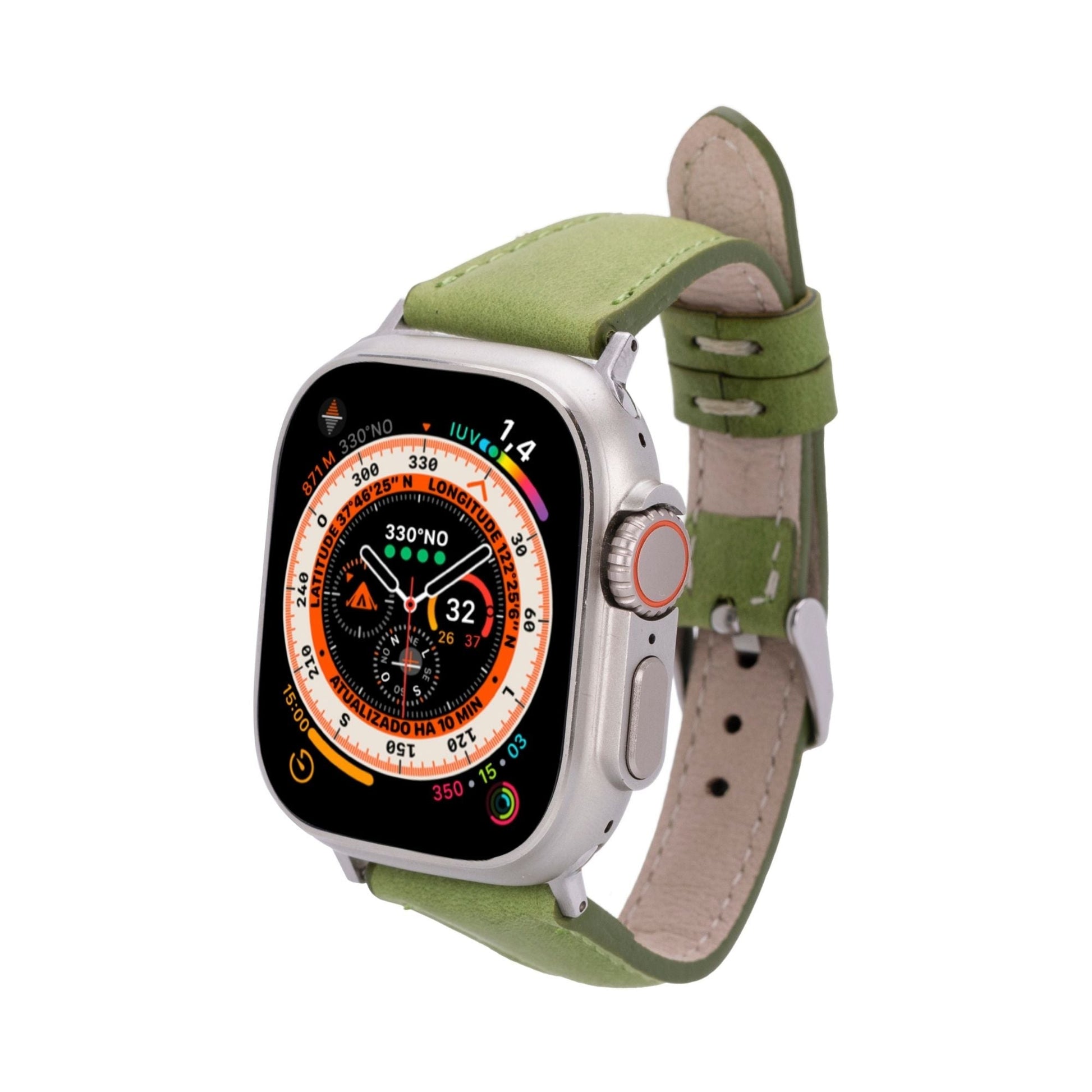 Buford Slim Leather Bands for Apple Watch 9, Ultra 2 & SE - Concordia Style Boutique