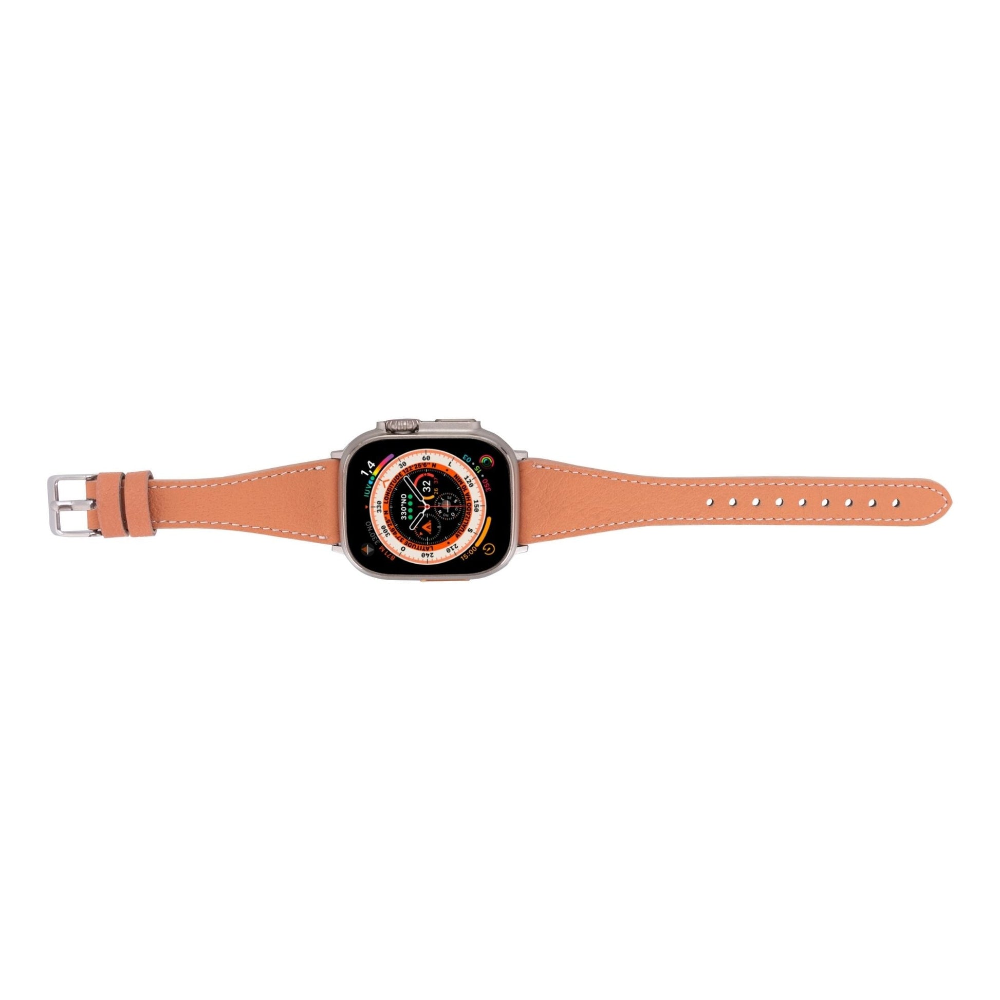 Buford Slim Leather Bands for Apple Watch 9, Ultra 2 & SE - Concordia Style Boutique