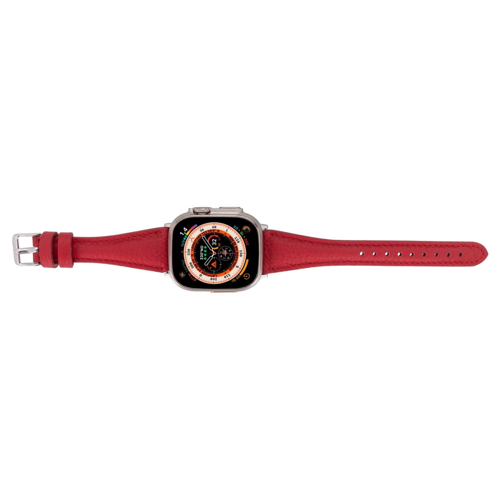 Buford Slim Leather Bands for Apple Watch 9, Ultra 2 & SE - Concordia Style Boutique