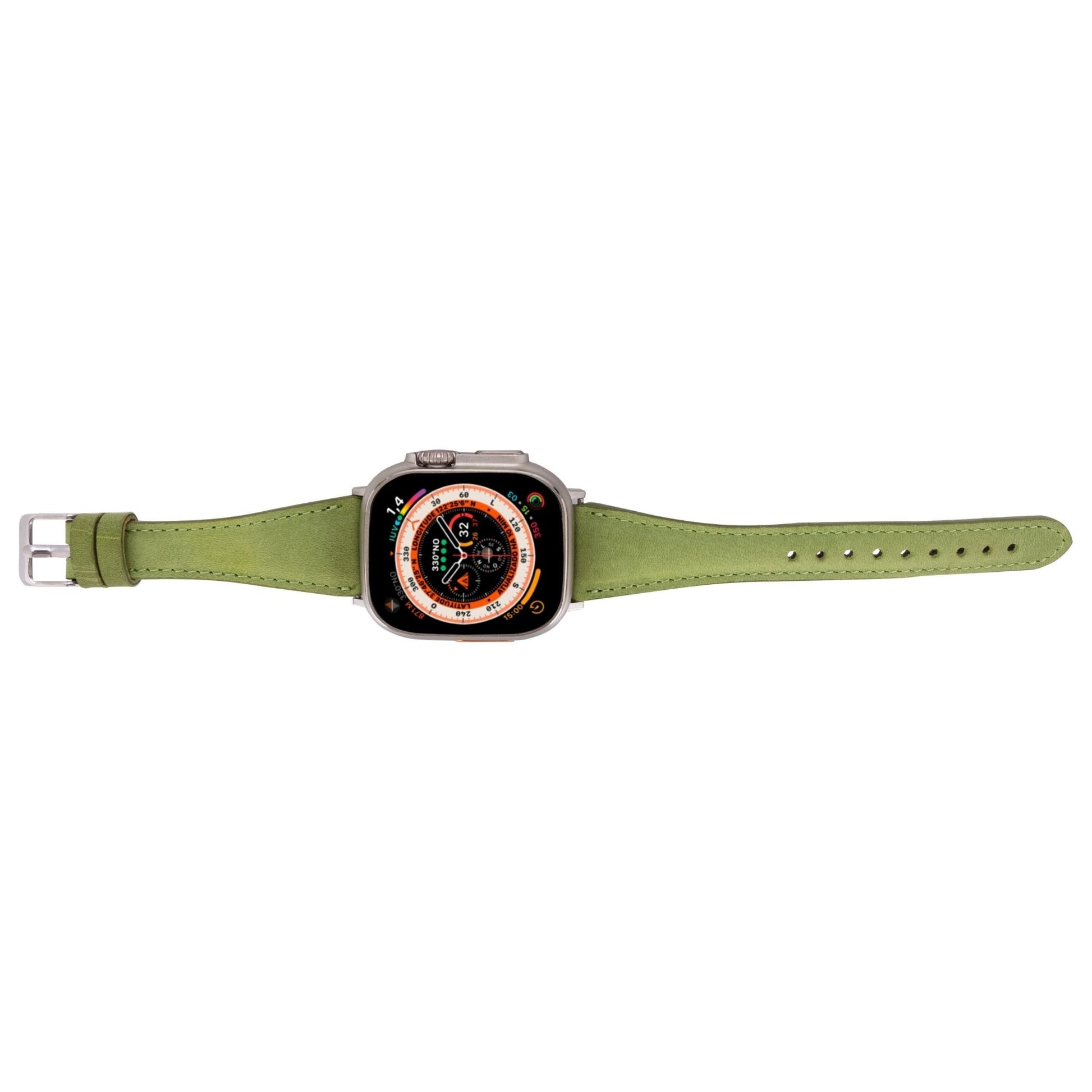 Buford Slim Leather Bands for Apple Watch 9, Ultra 2 & SE - Concordia Style Boutique