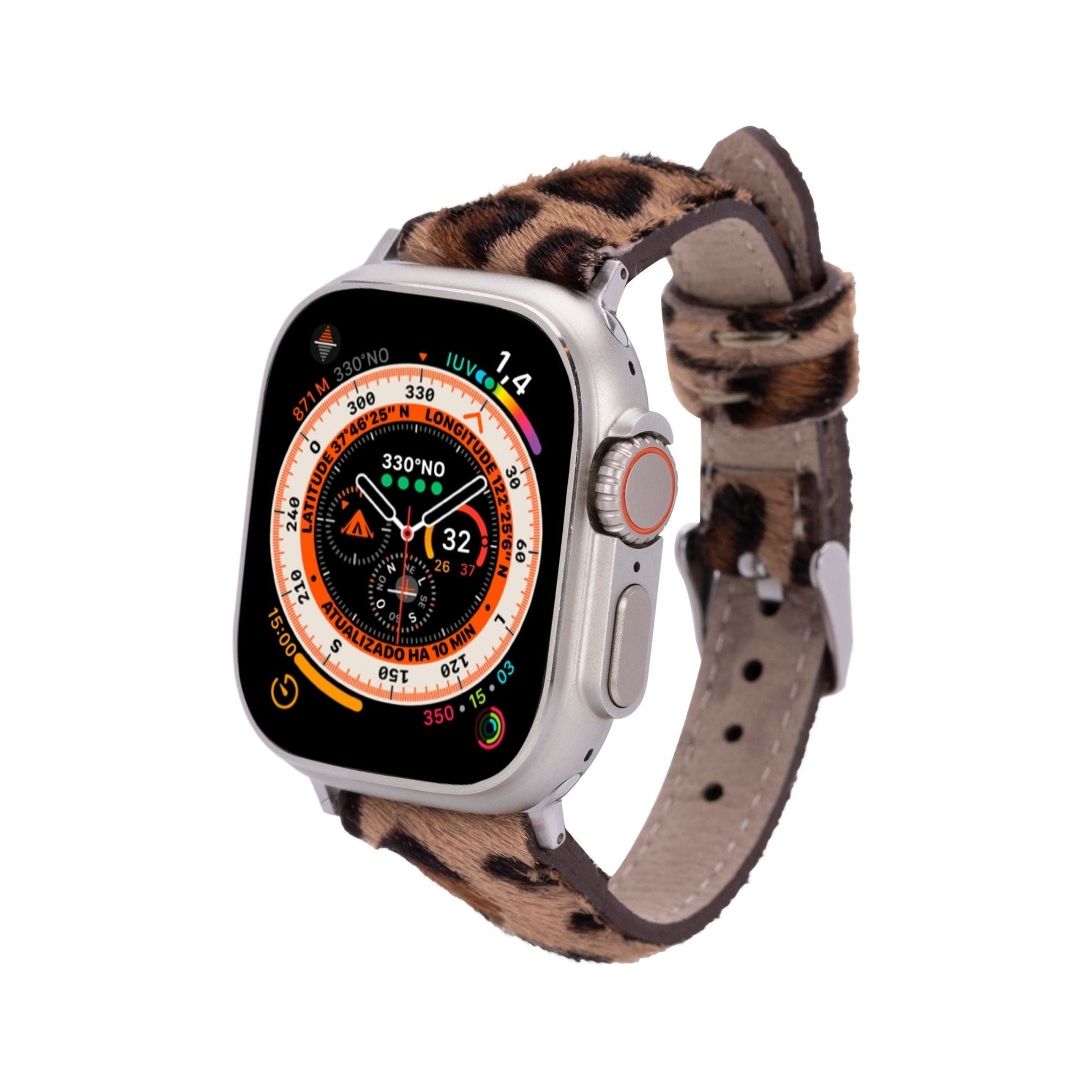 Buford Slim Leather Bands for Apple Watch 9, Ultra 2 & SE - Concordia Style Boutique