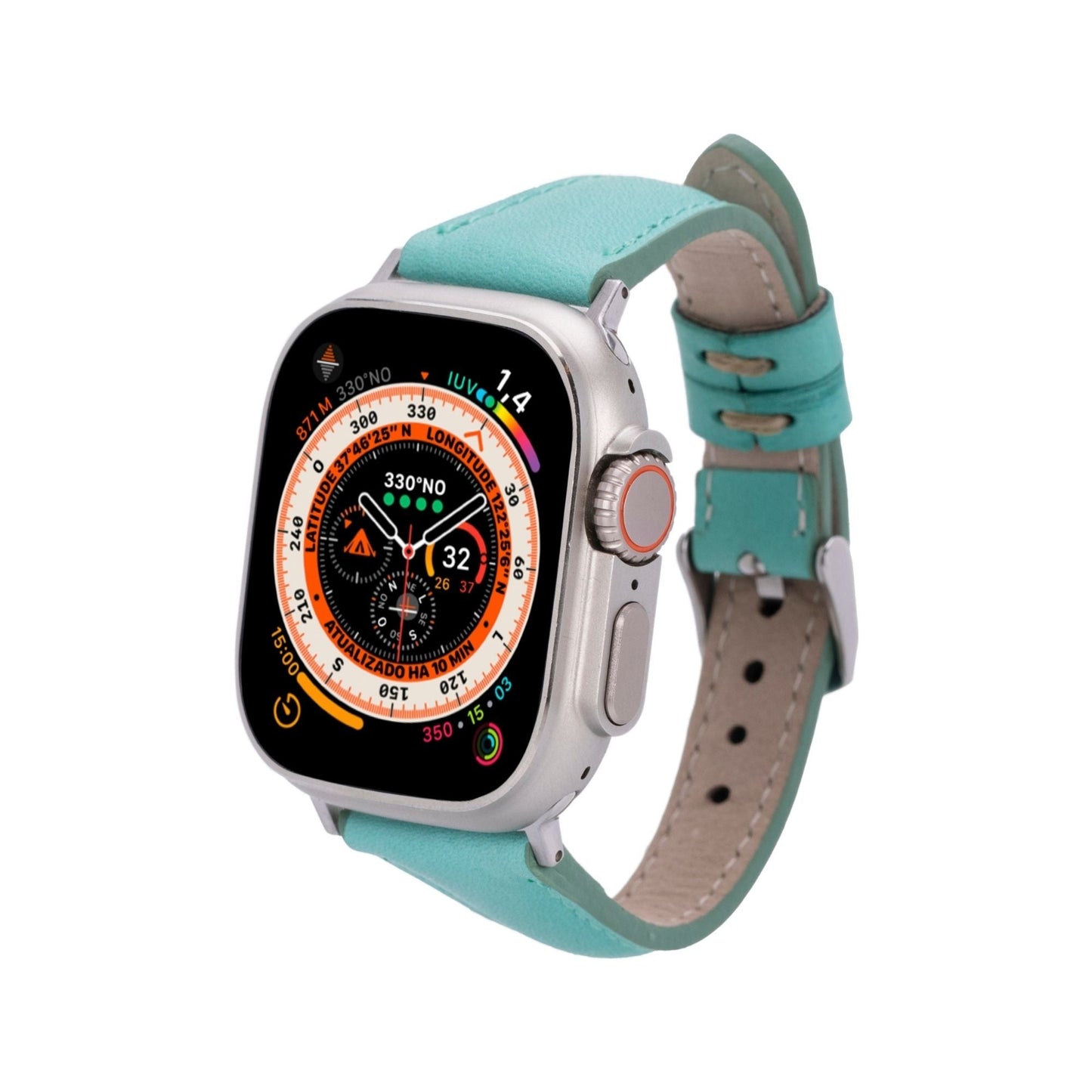 Buford Slim Leather Bands for Apple Watch 9, Ultra 2 & SE - Concordia Style Boutique